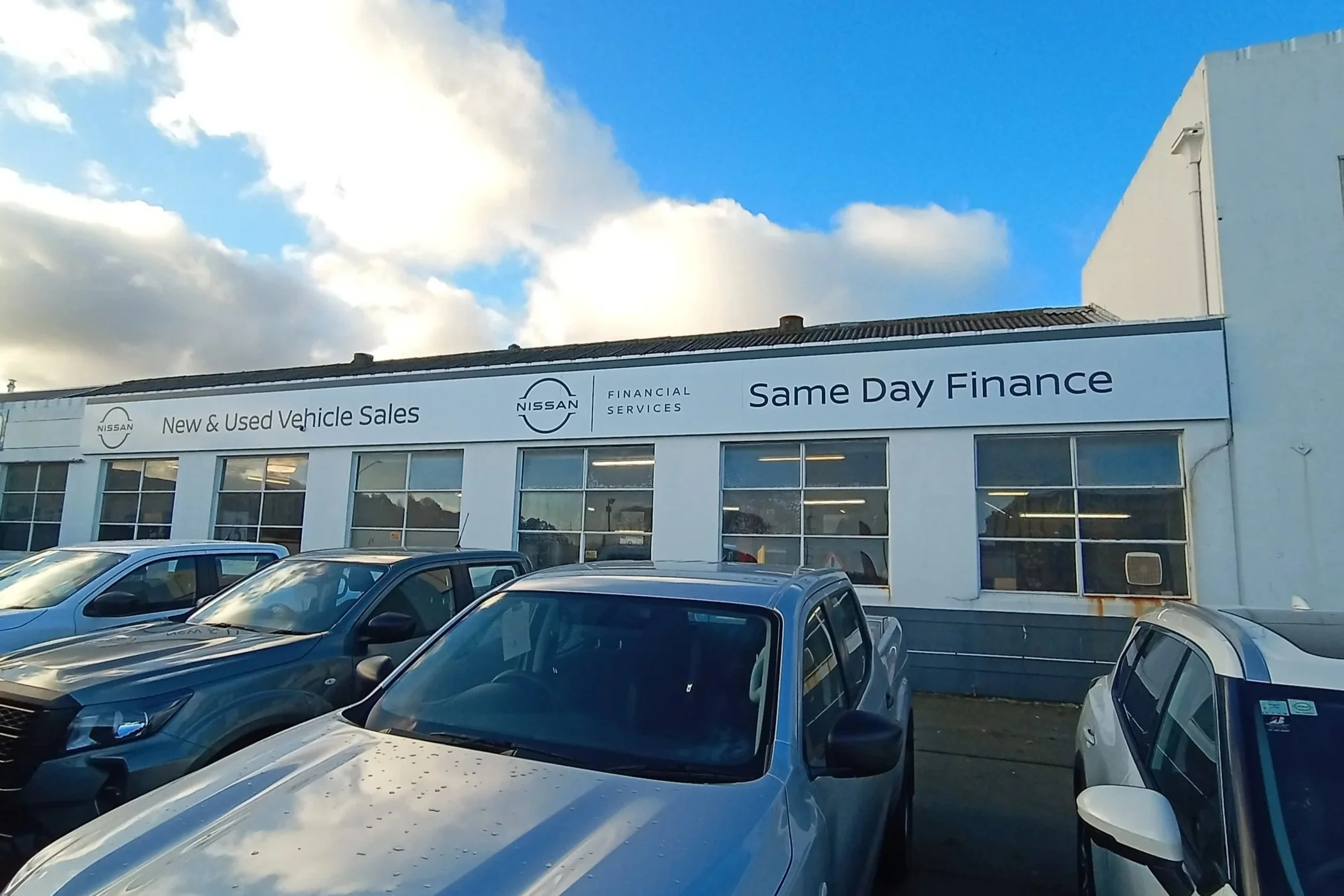 Vinyl print to facia panels