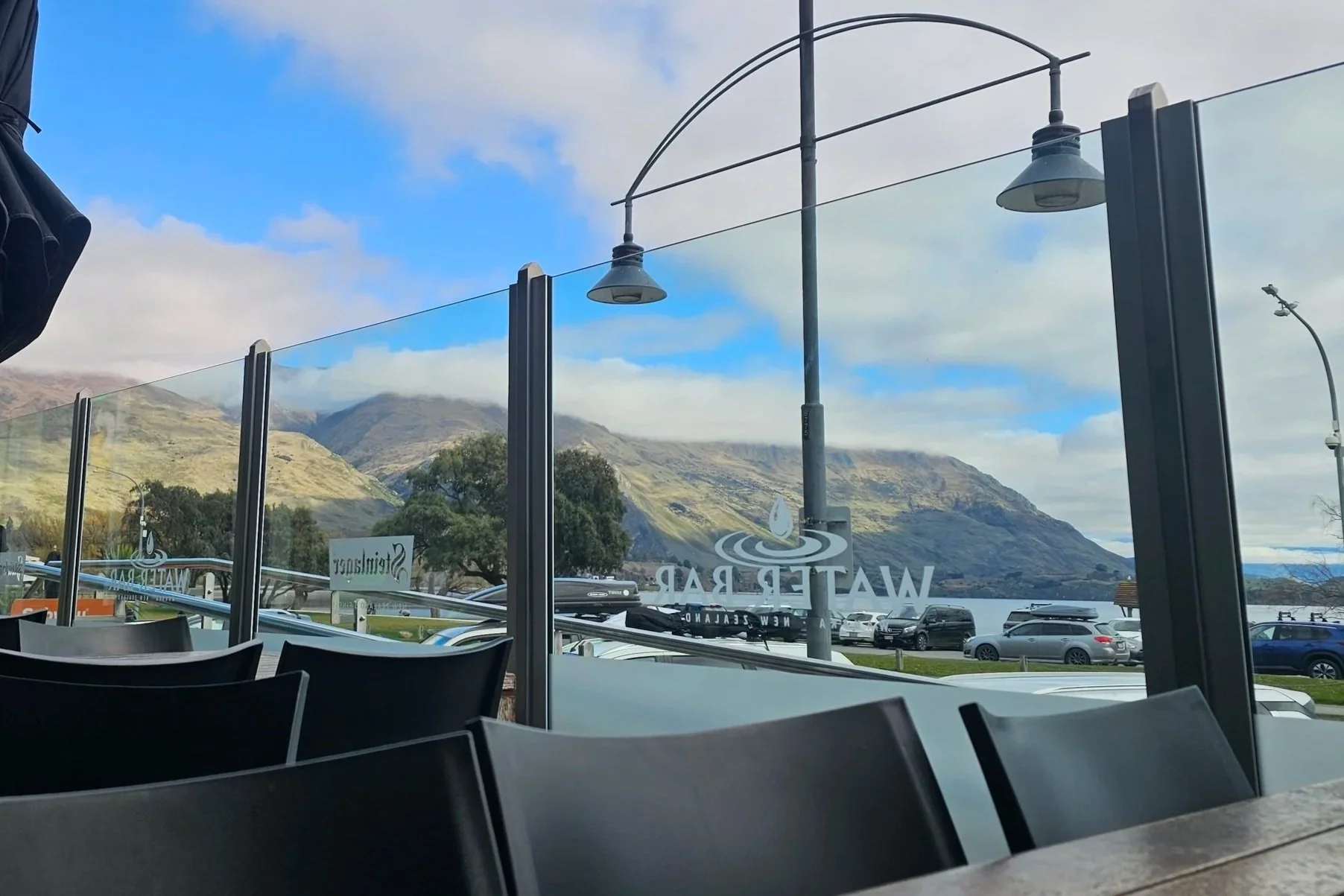 Ballustrade frosted decals