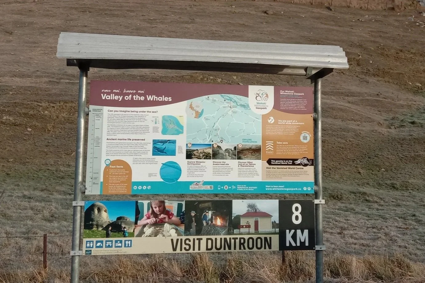 Design, print and installation of sign to existing frame