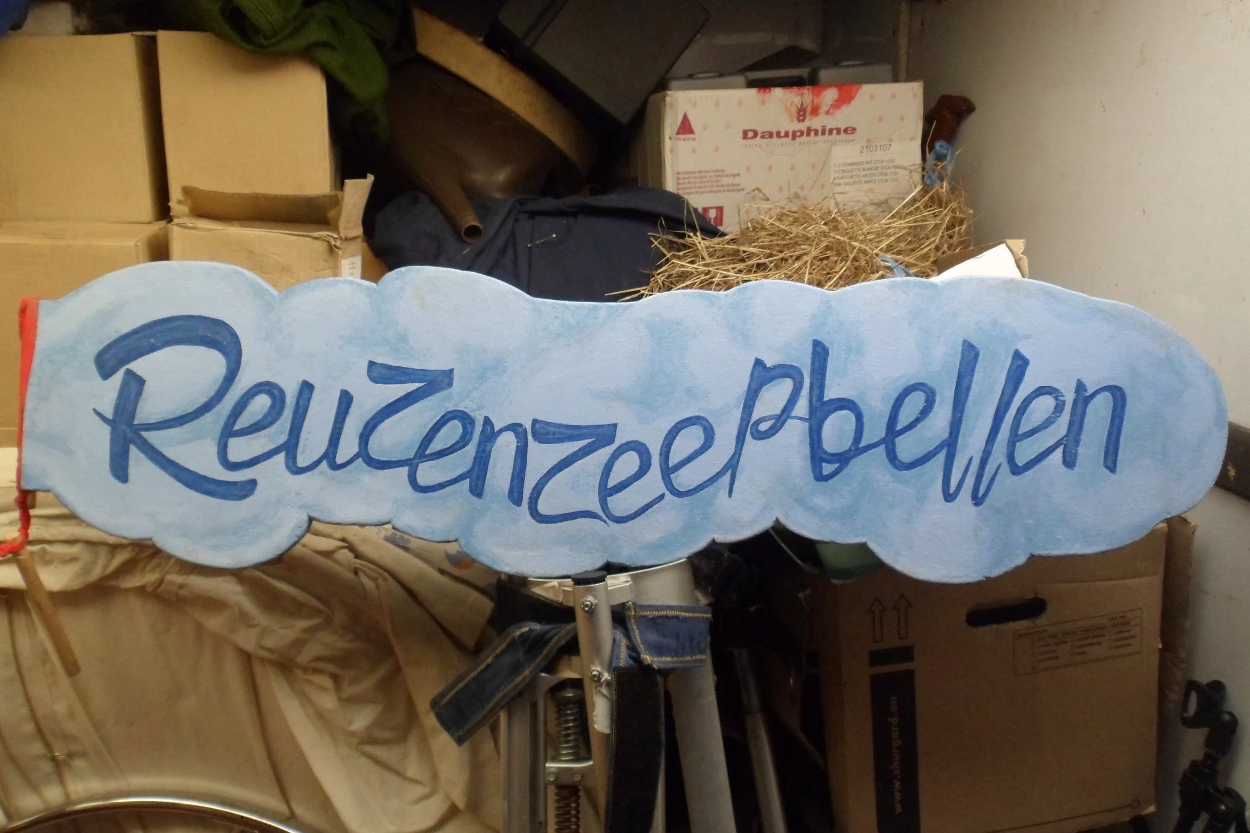 Custom handpainted sign - cut and painted