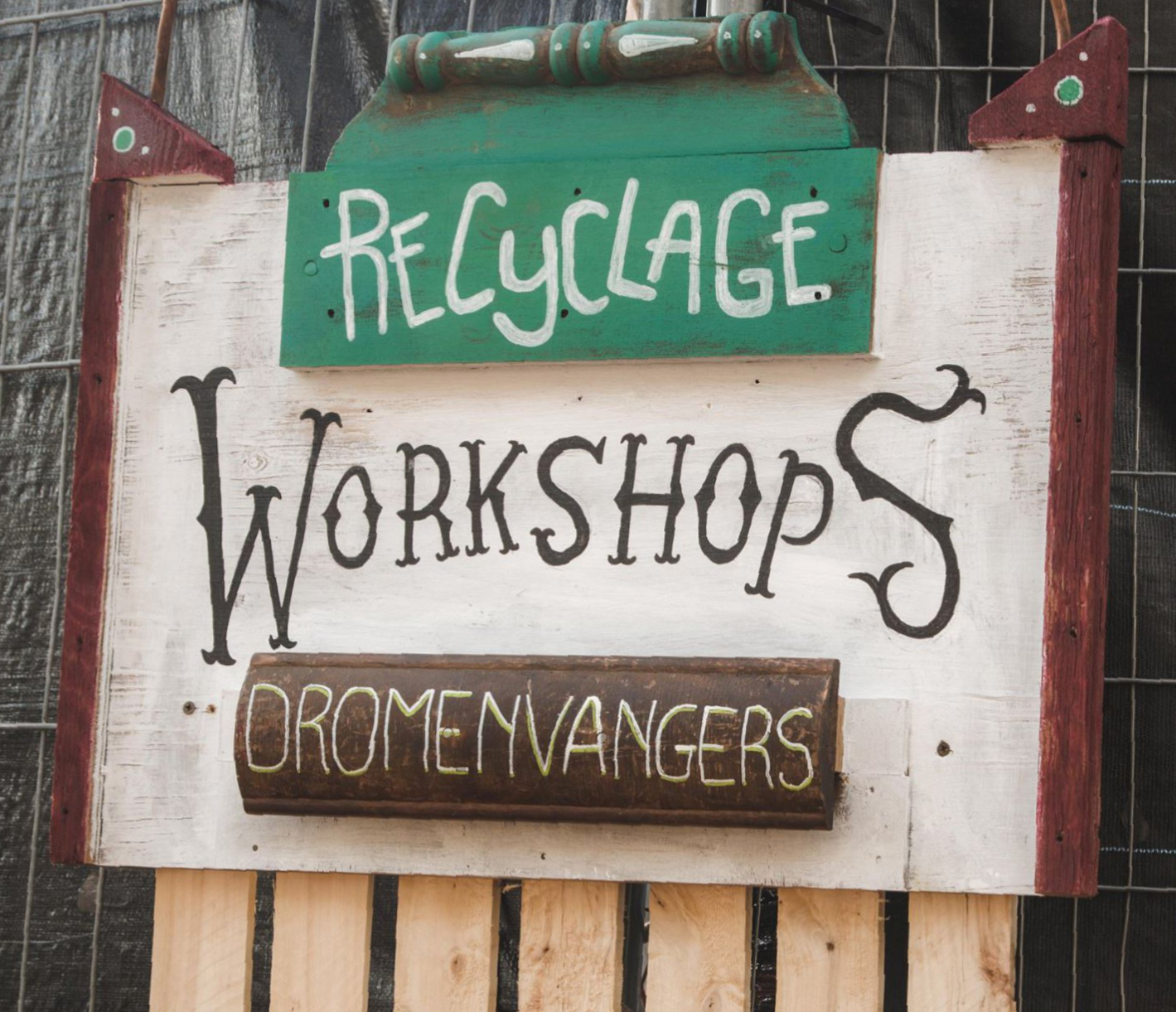 Custom handpainted sign - cut and painted