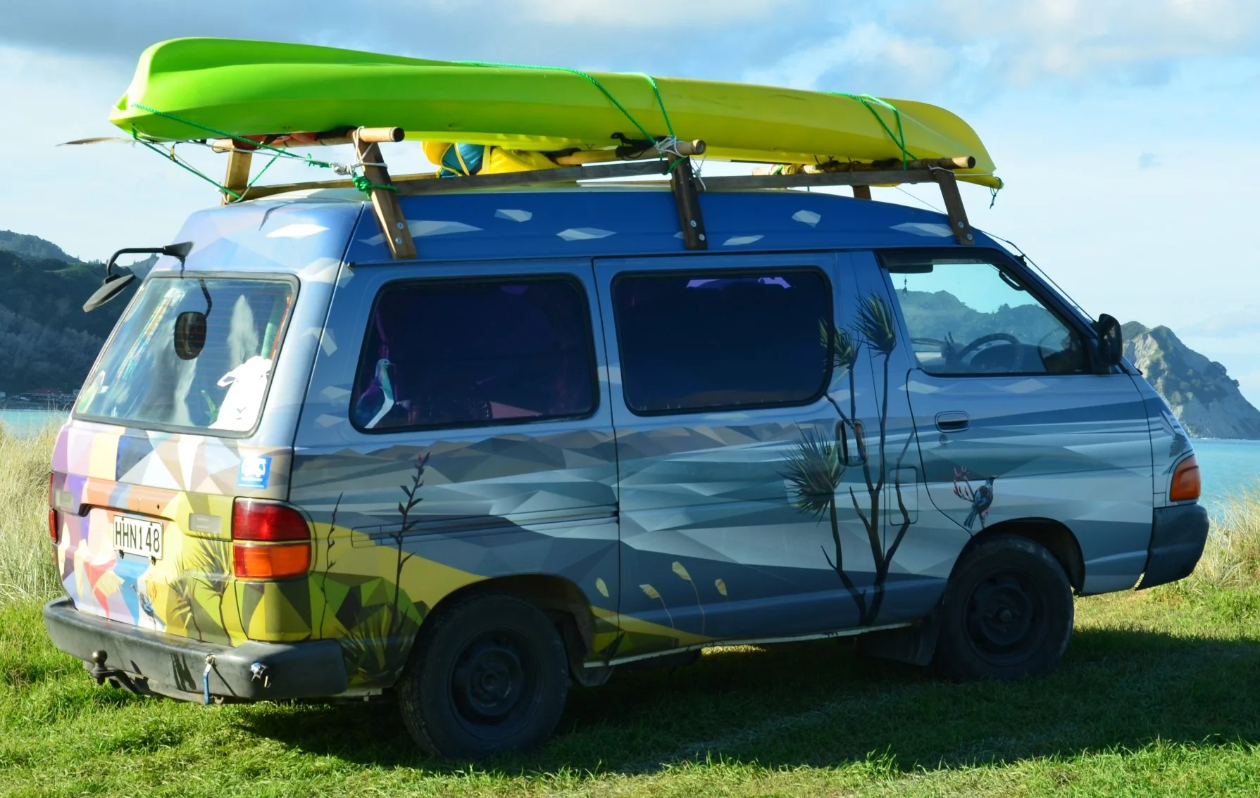 Design, print and application of full vehicle wrap