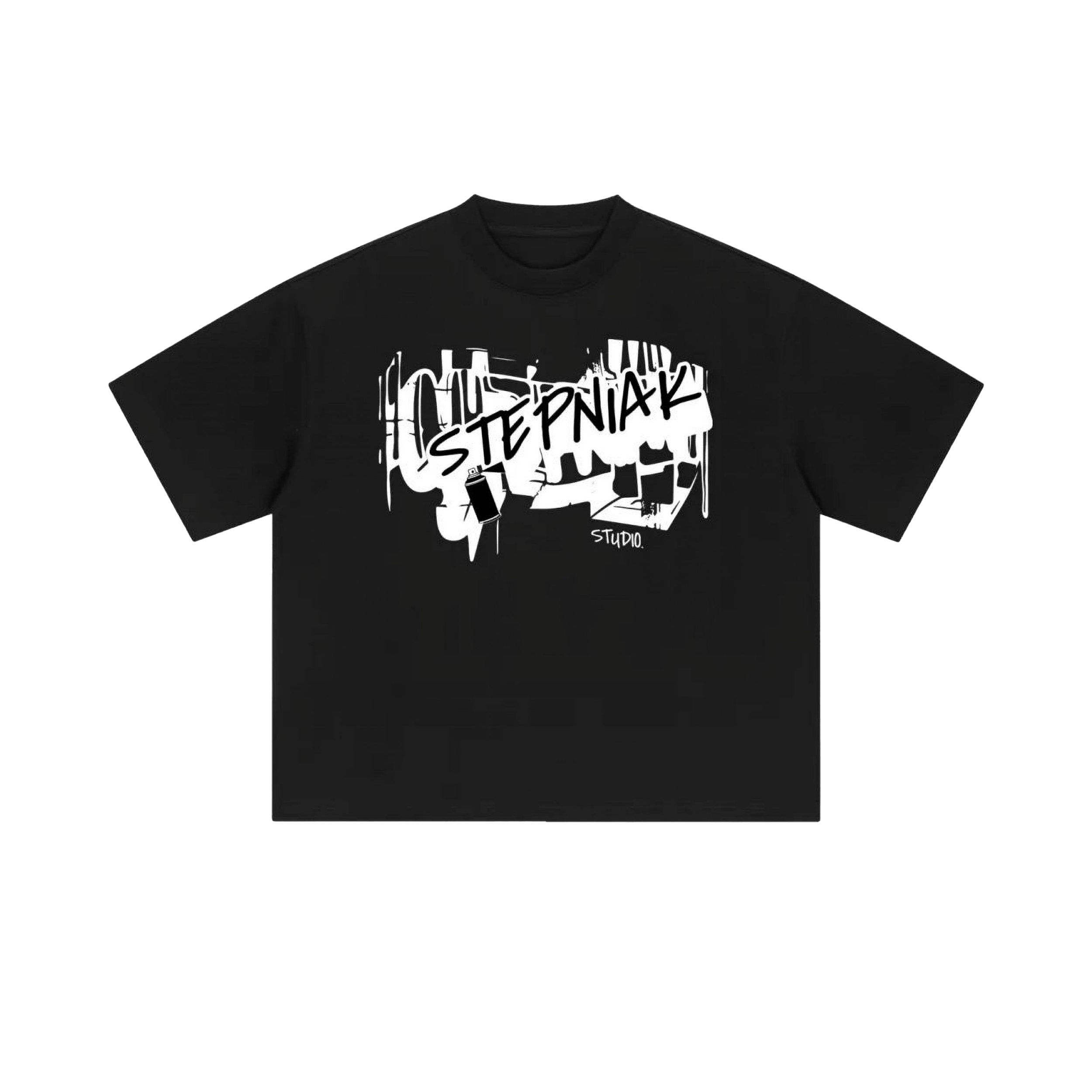 [PRE-ORDER] Stepniak graphic graffiti print boxy tee