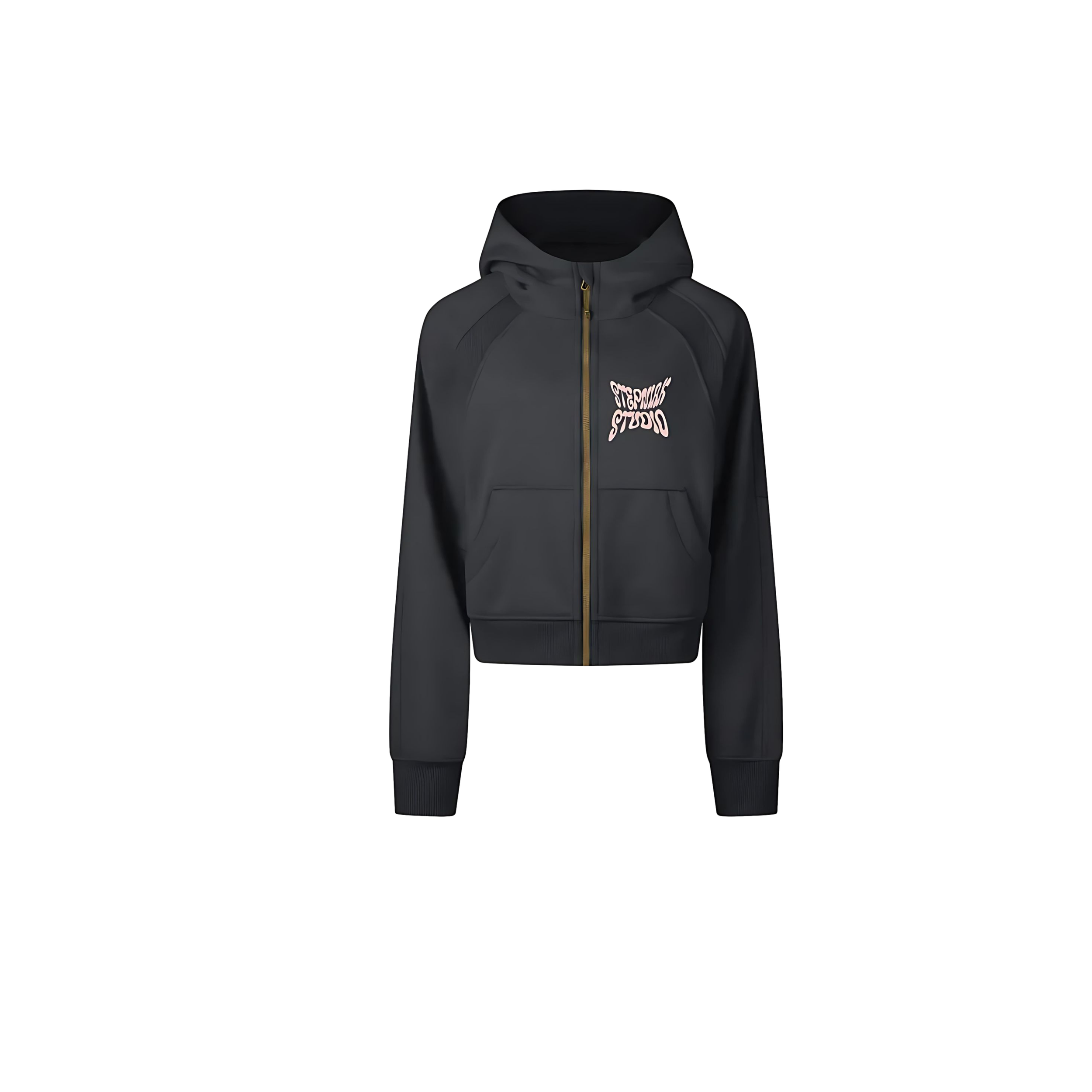 [PRE-ORDER] Stepniak womens cropped zip hoodie