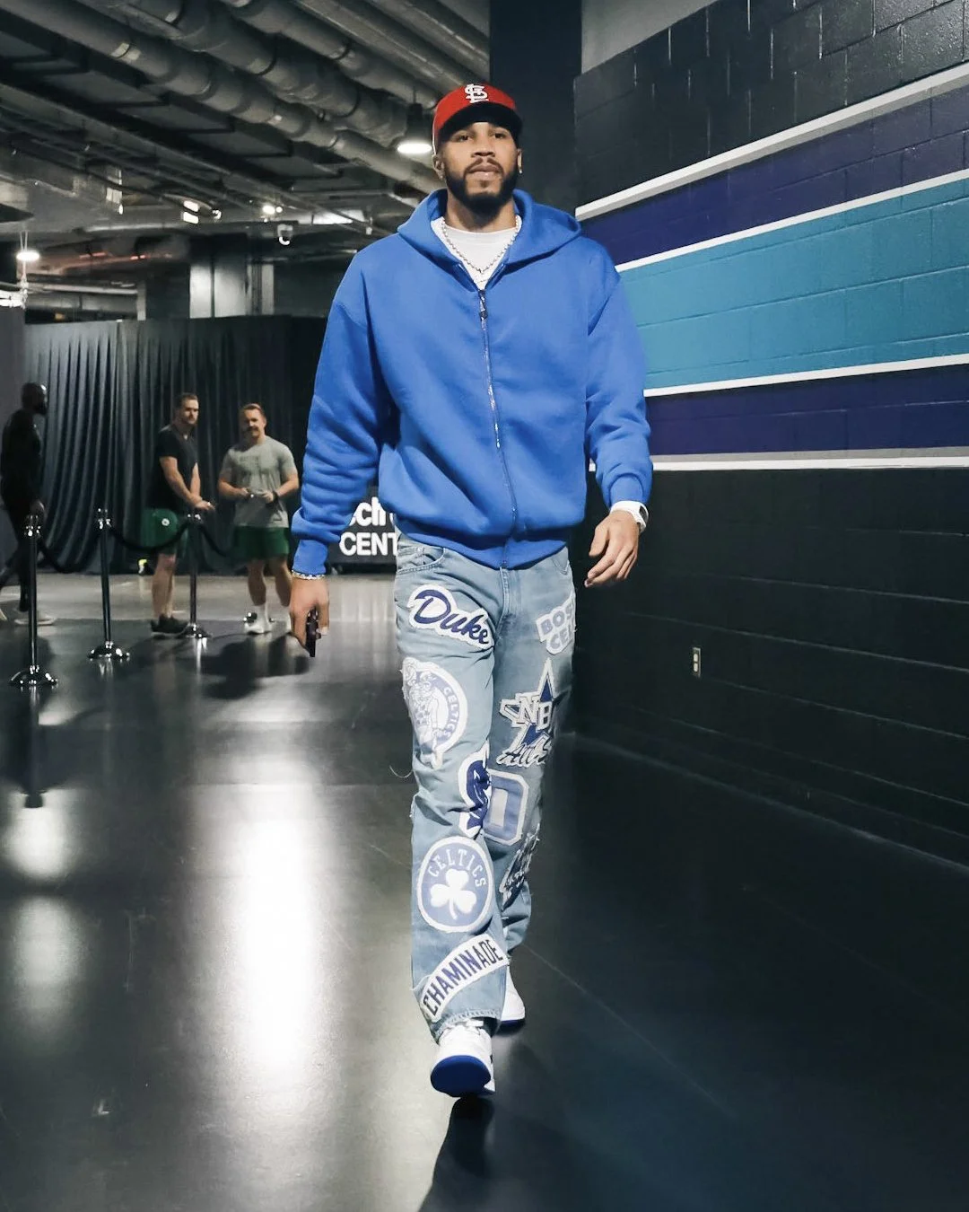 JAYSON TATUM
___ 
Italian Jacquard Patch Denim