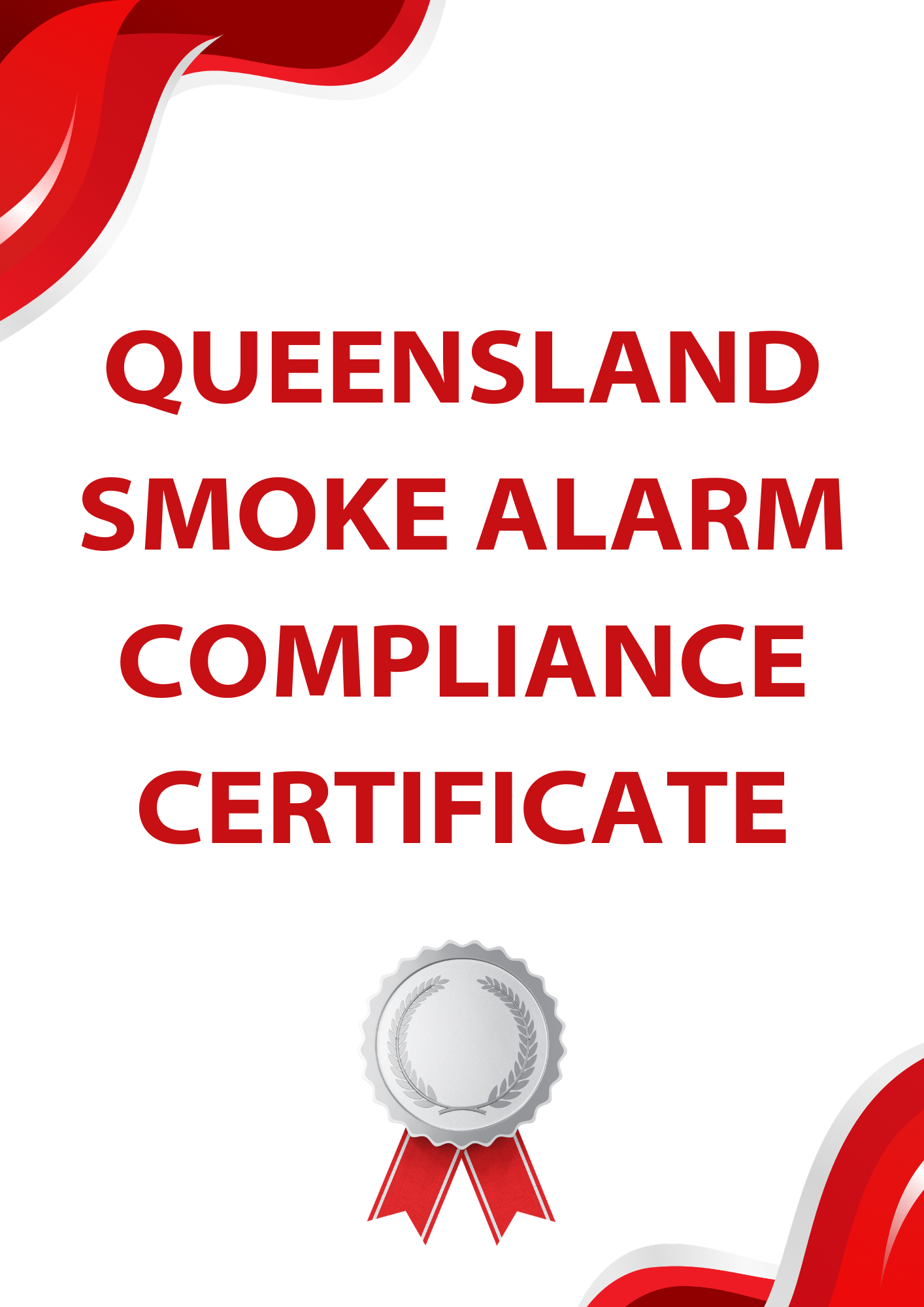 Smoke Alarm Compliance Certificate