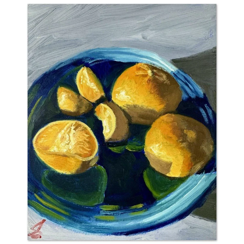 Mandarins Museum-Quality Matte Paper Poster 8