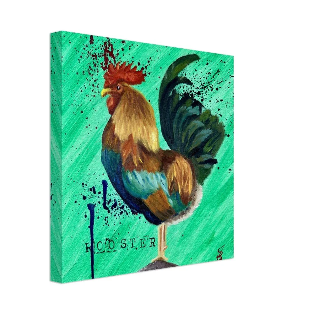 Rooster Canvas Print 12