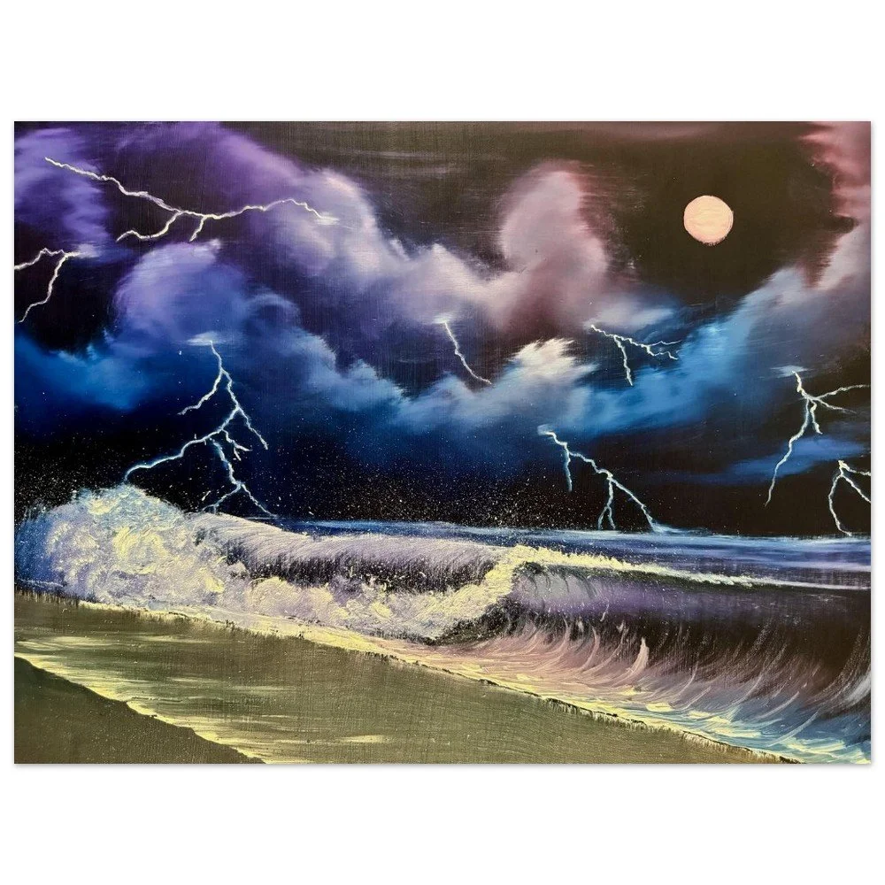 Stormy Seas Museum-Quality Matte Paper Poster