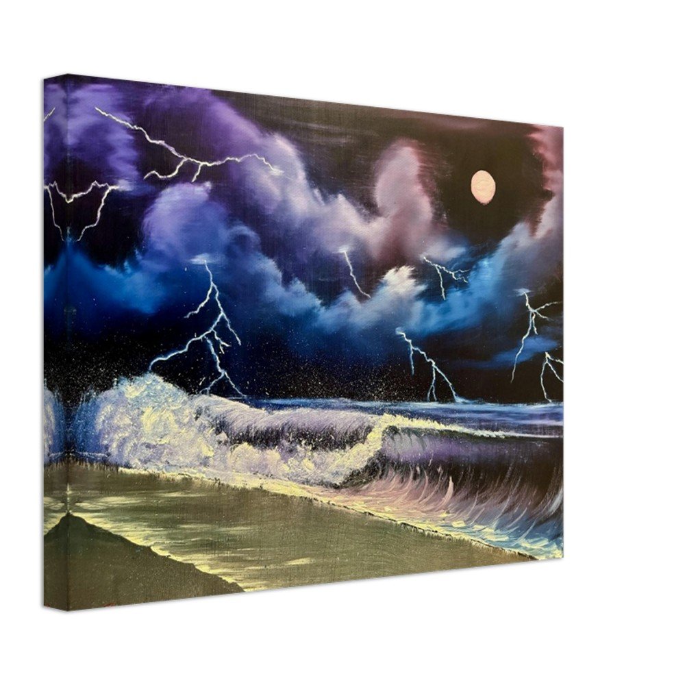 Stormy Seas Canvas Print