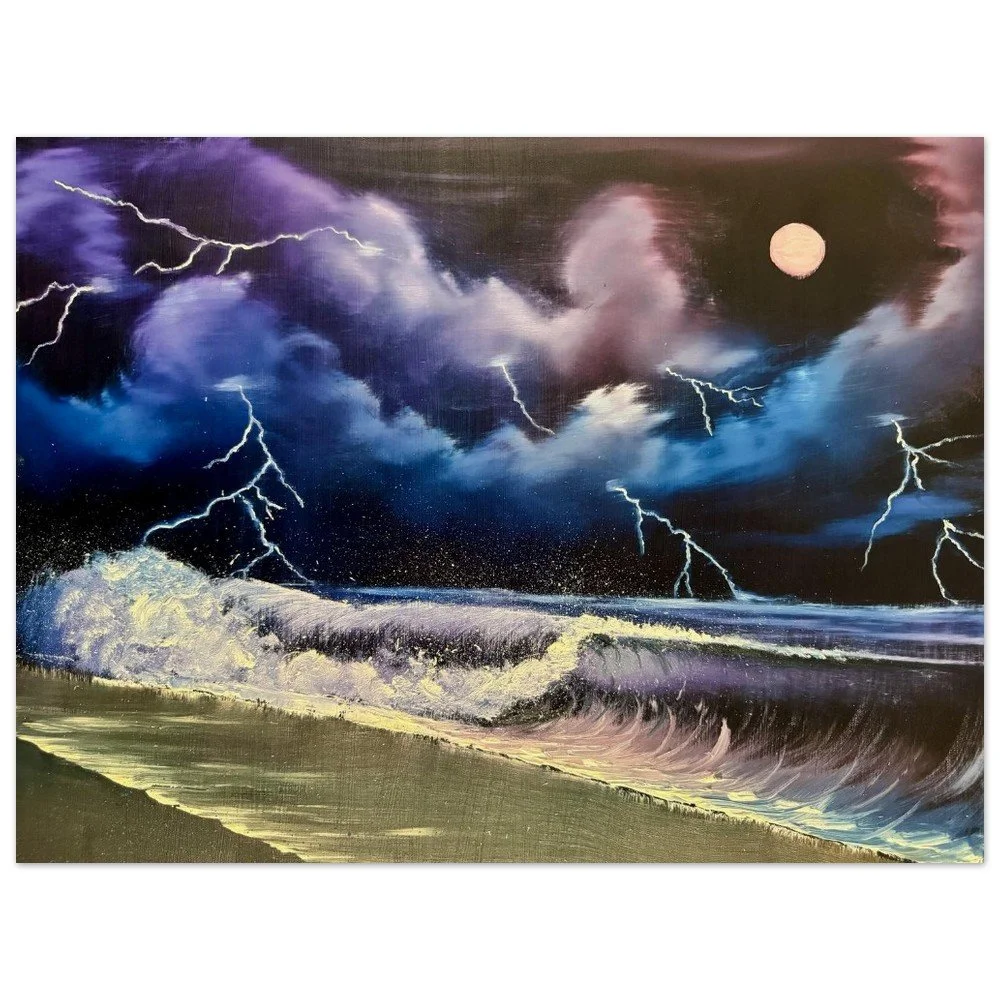 Stormy Seas Museum-Quality Matte Paper Poster