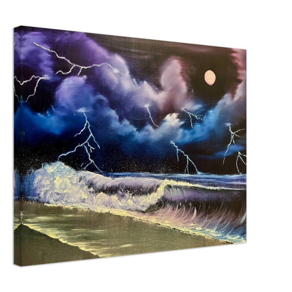 Stormy Seas Canvas Print