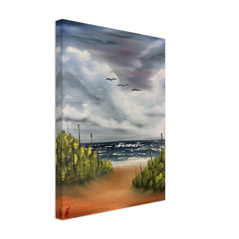 Choppy Waters Canvas Print