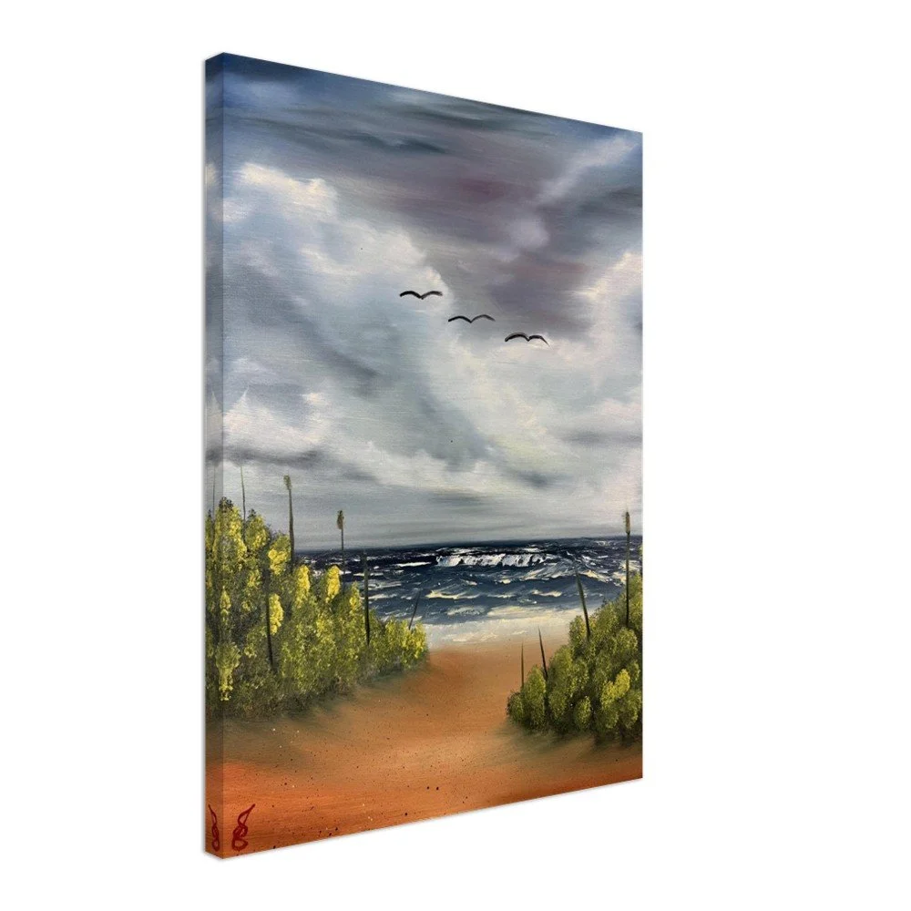 Choppy Waters Canvas Print