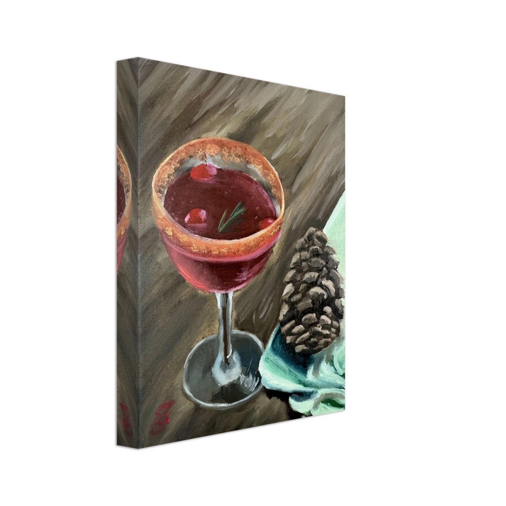 Holiday Beverage Canvas Print 8