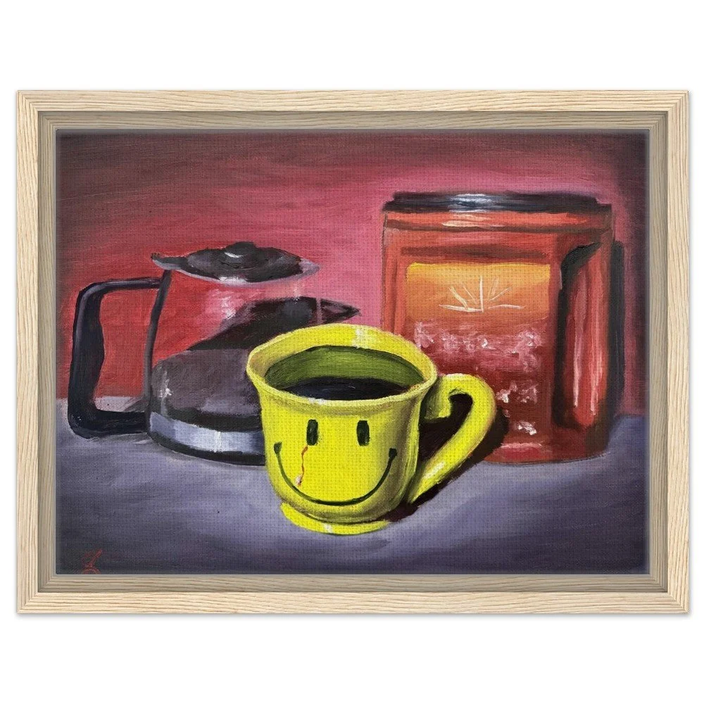 Nightmare Juice Framed Canvas Print 12