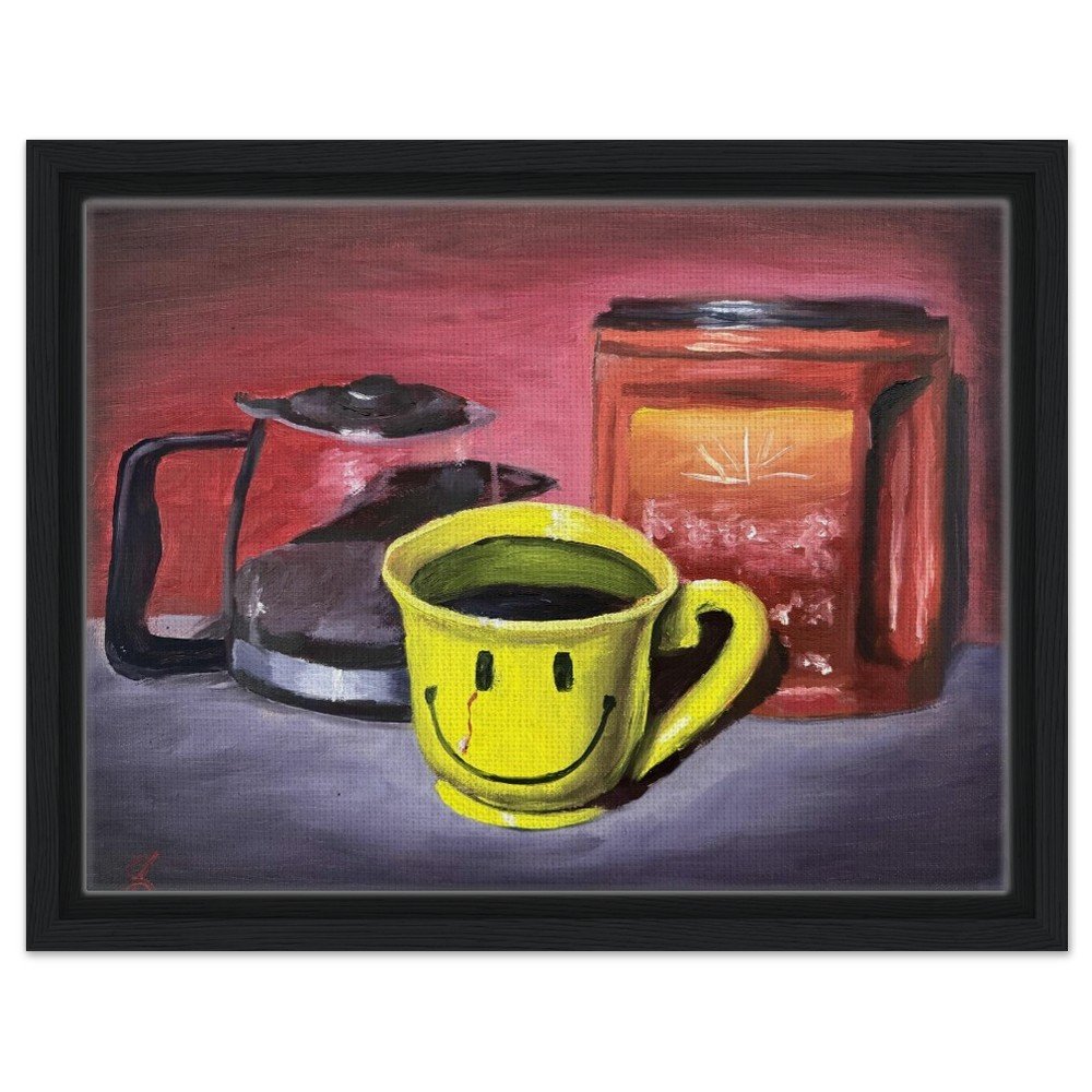 Nightmare Juice Framed Canvas Print 12