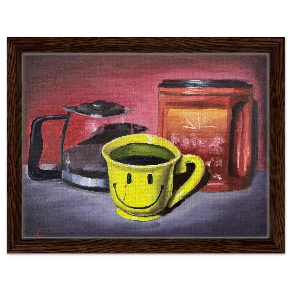 Nightmare Juice Framed Canvas Print 12