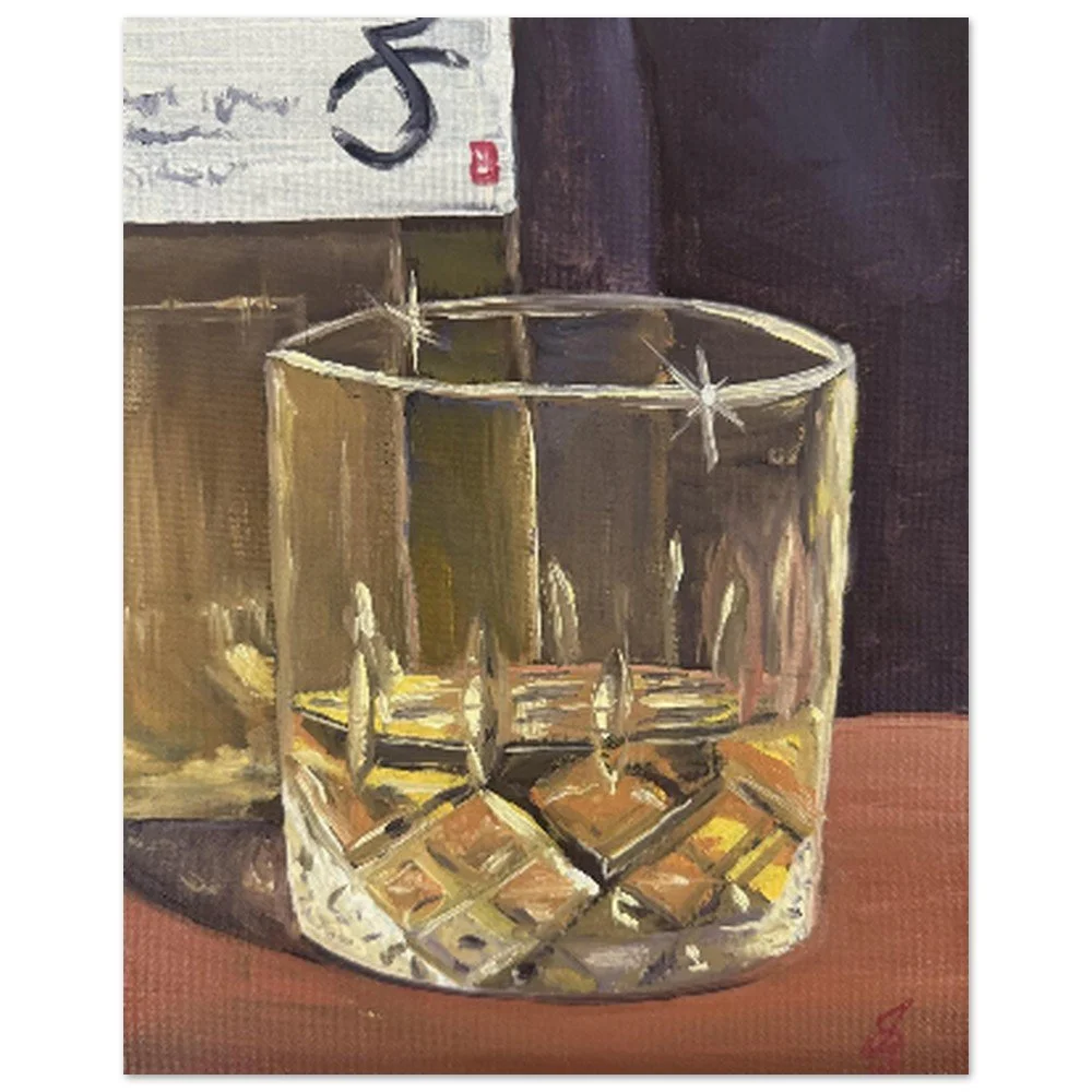 Whisky Neat Museum-Quality Matte Paper Poster 8”x10”