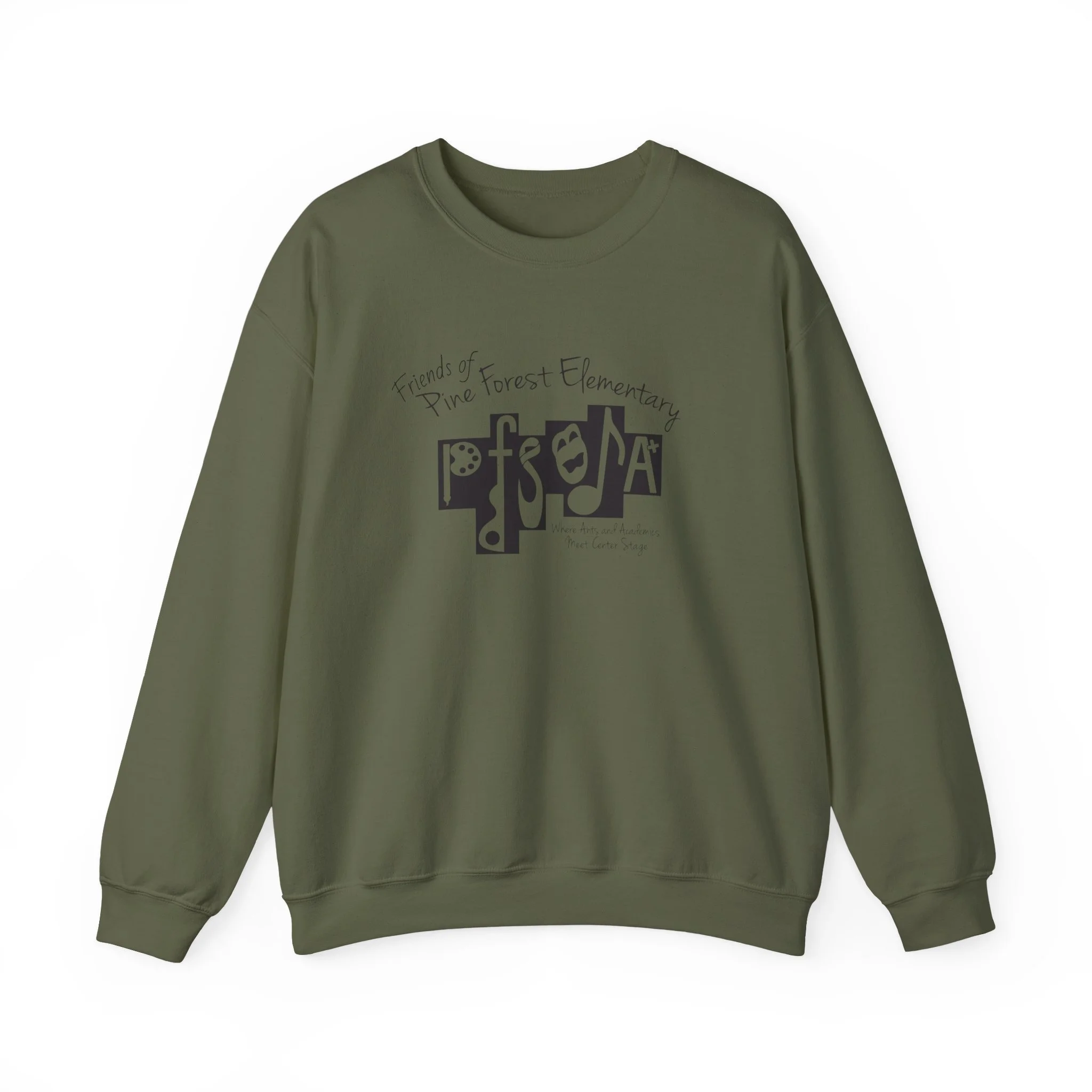 Friends of Pine Forest Elementary Unisex Crewneck Sweatshirt