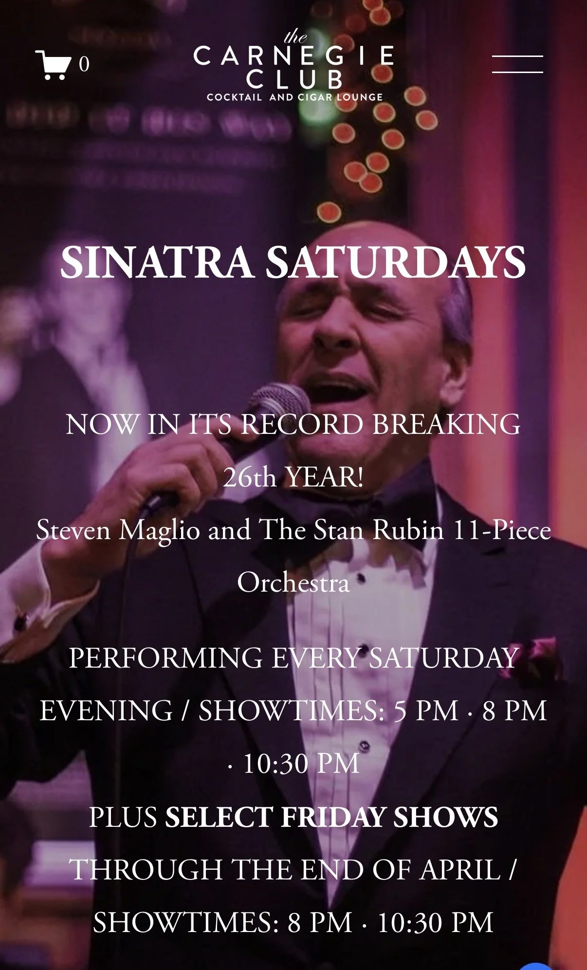 with Steven Maglio and the Stan Rubin Orchestra