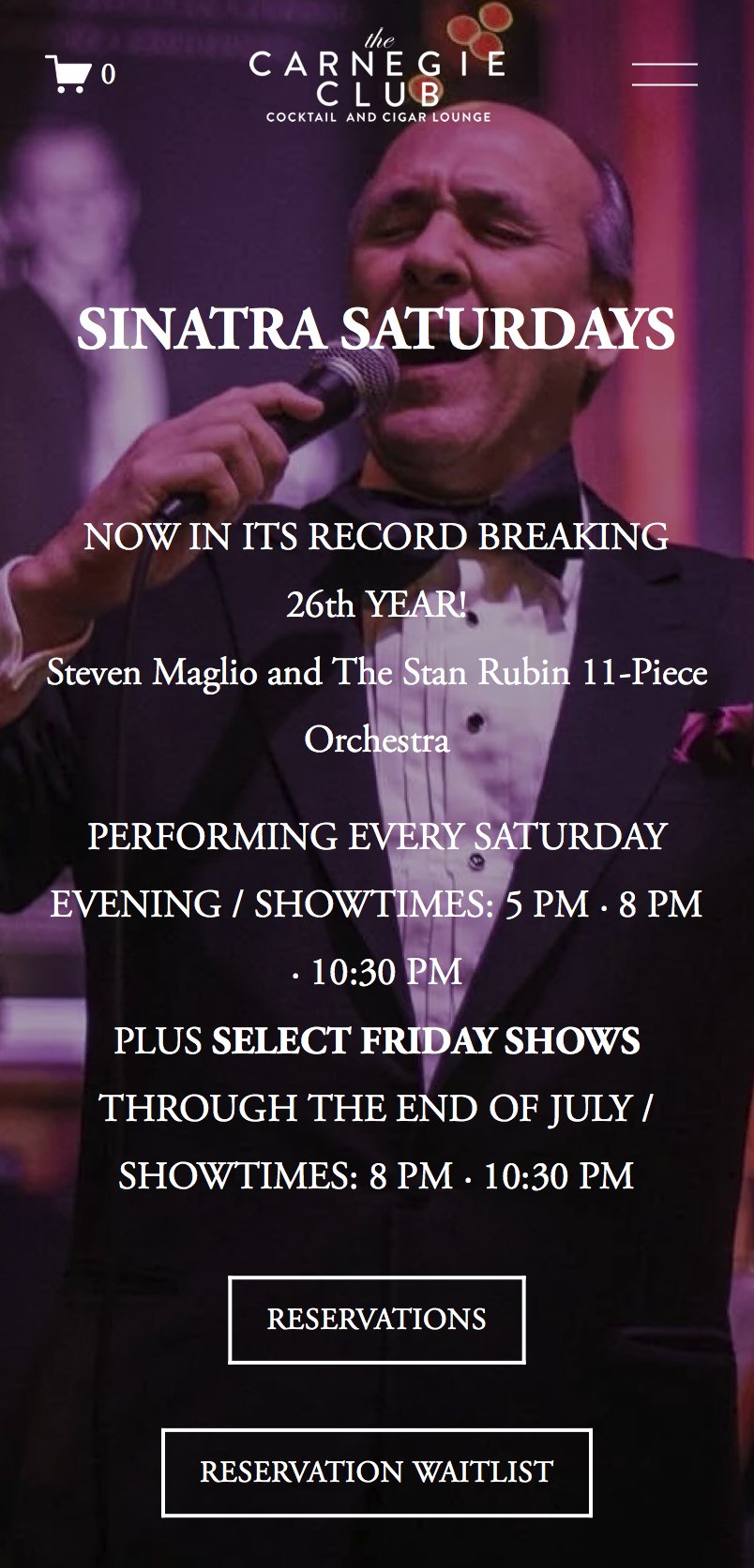 with Steven Maglio and the Stan Rubin Orchestra