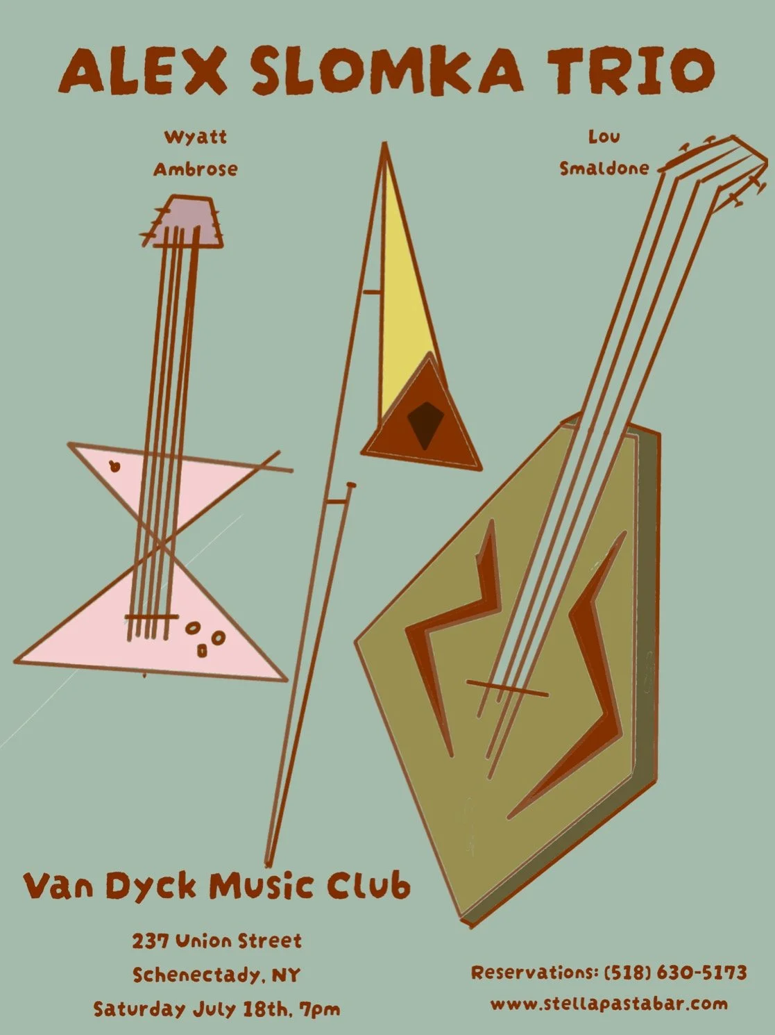 Trio at The Van Dyck in Schenectady, NY