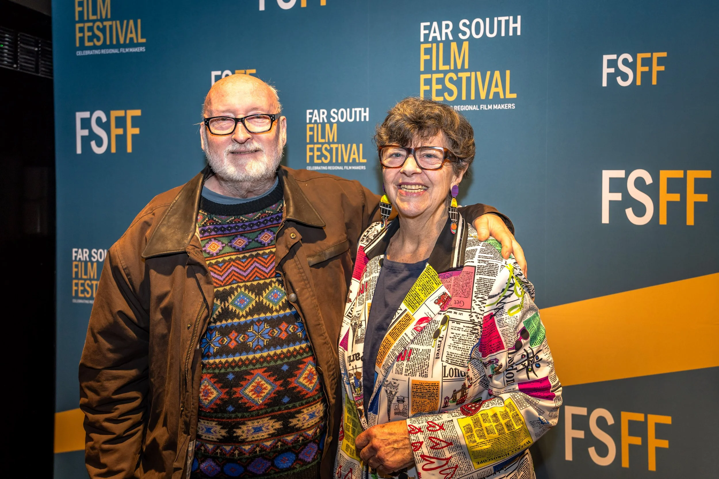 Peter Buggy and Christine Welsh, founders of the Sapphire Community Pantry  in Bega