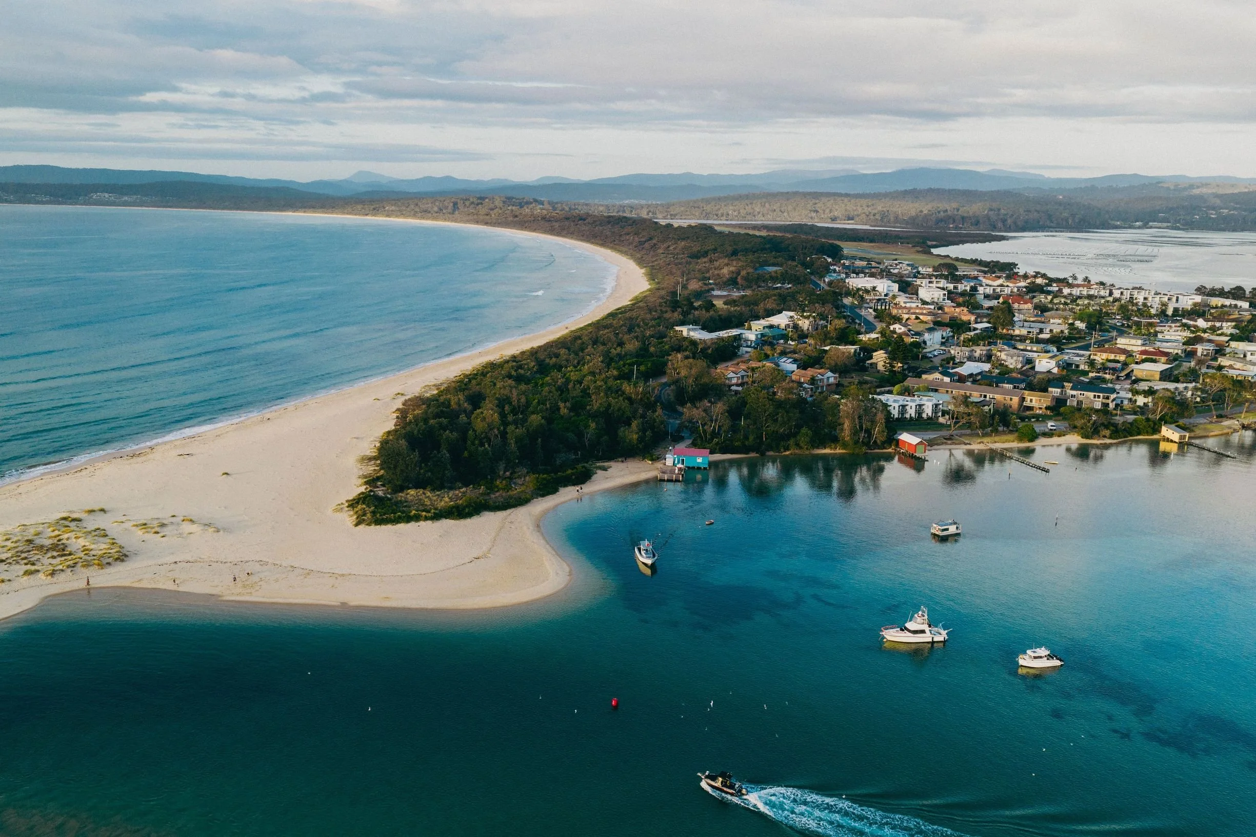 Home of the Far South Fim Festival, Merimbula. Credit: Destination NSW