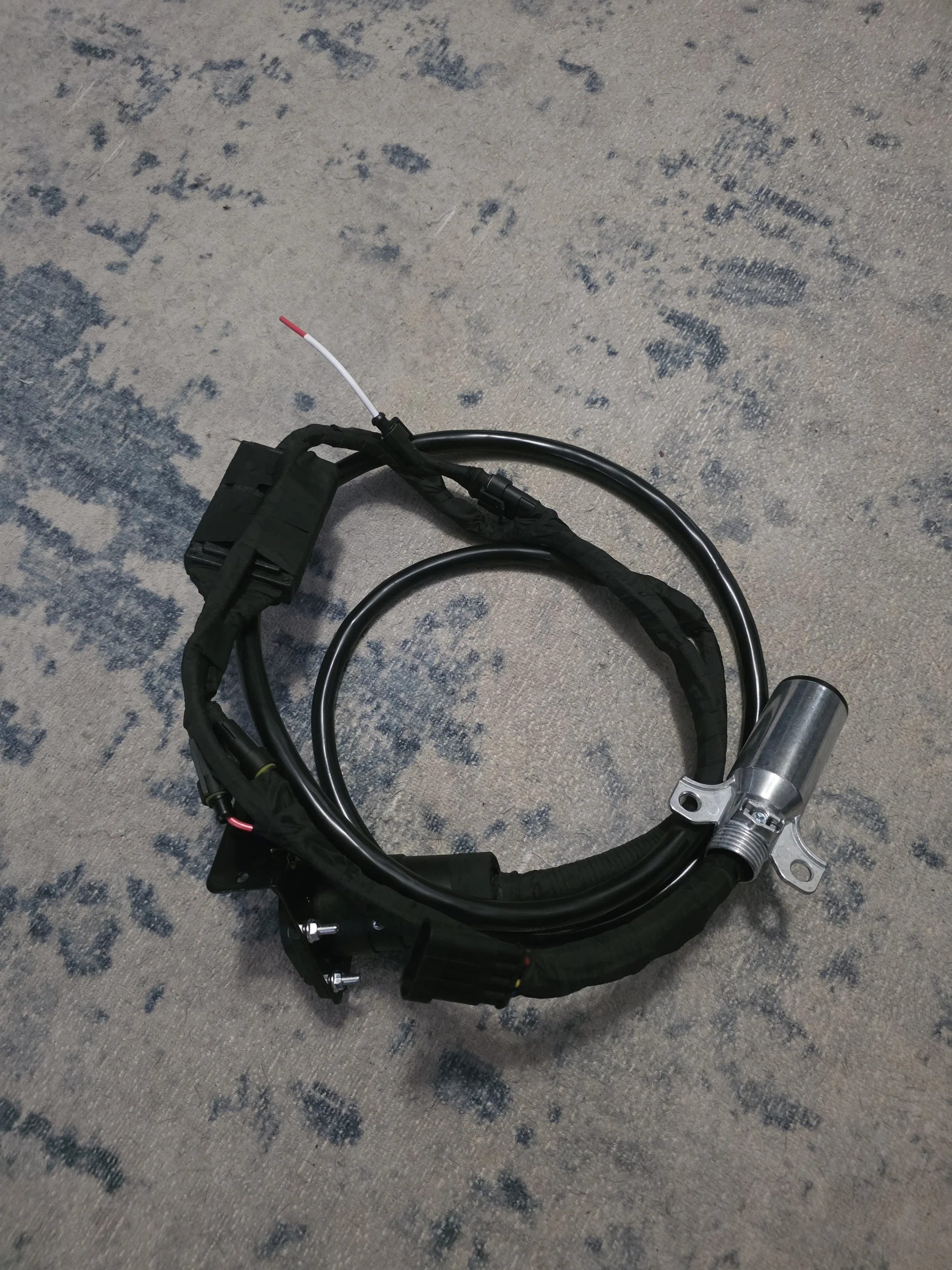 Semi 7 way Round to pick/RV 7 way flat Harness