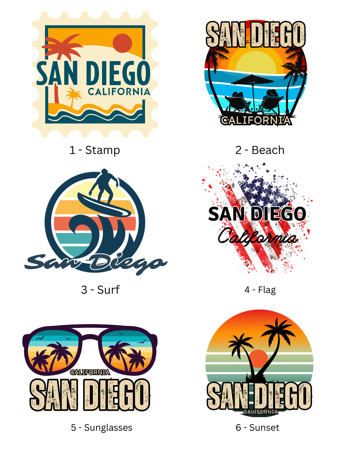 San Diego Souvenir T-Shirt