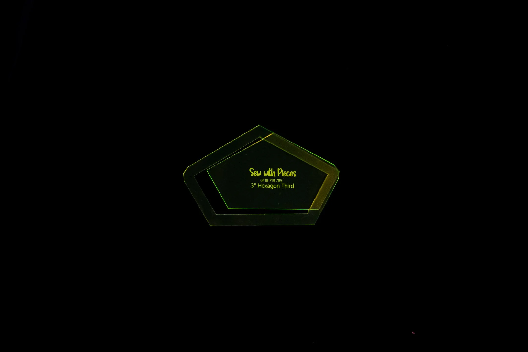 Hexagon Third Template