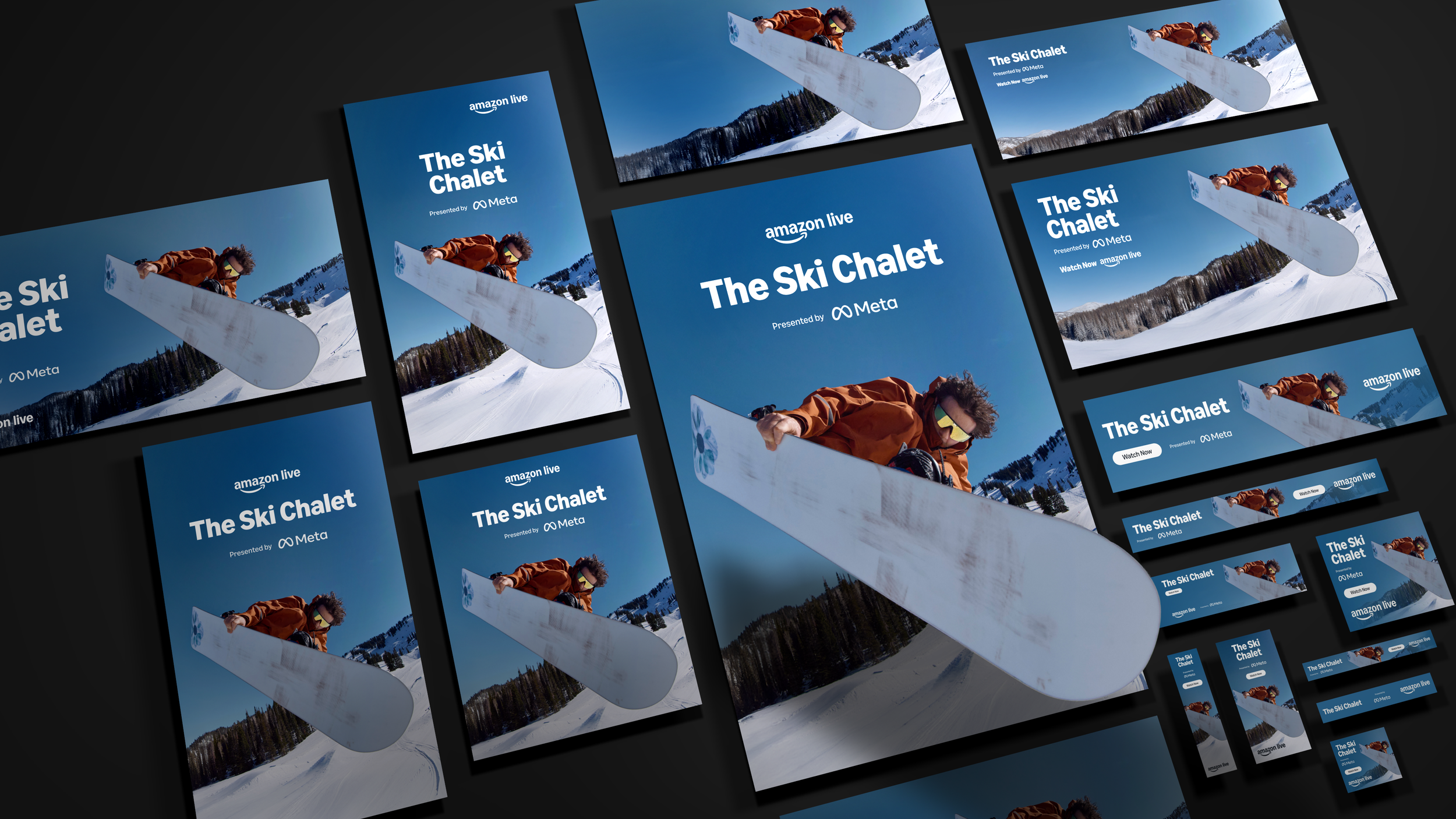 Monetize package for online streaming, paid socials, linear, the Amazon store and third-party sites.