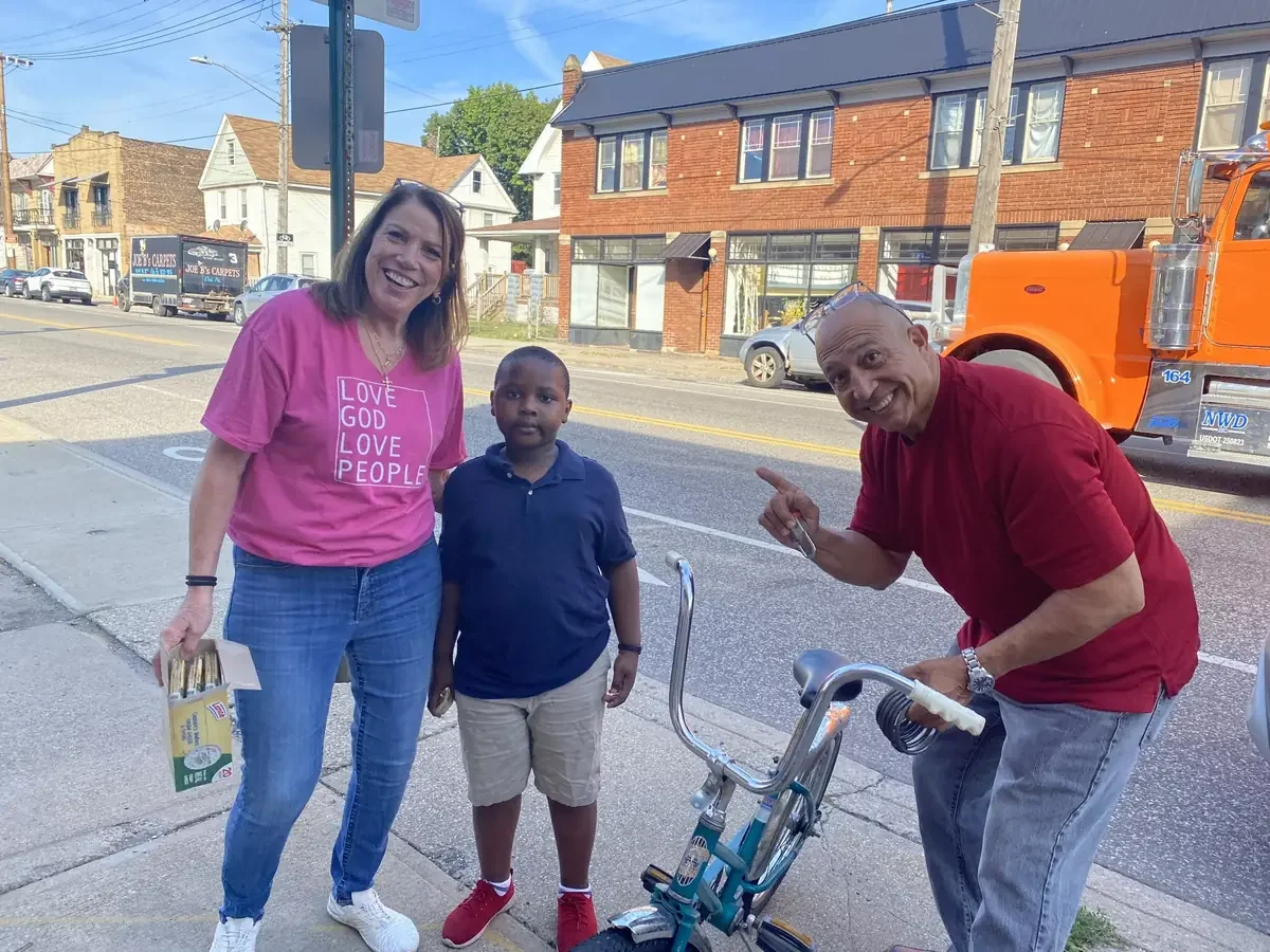 Over the years, we've provided bikes for hundreds of children.