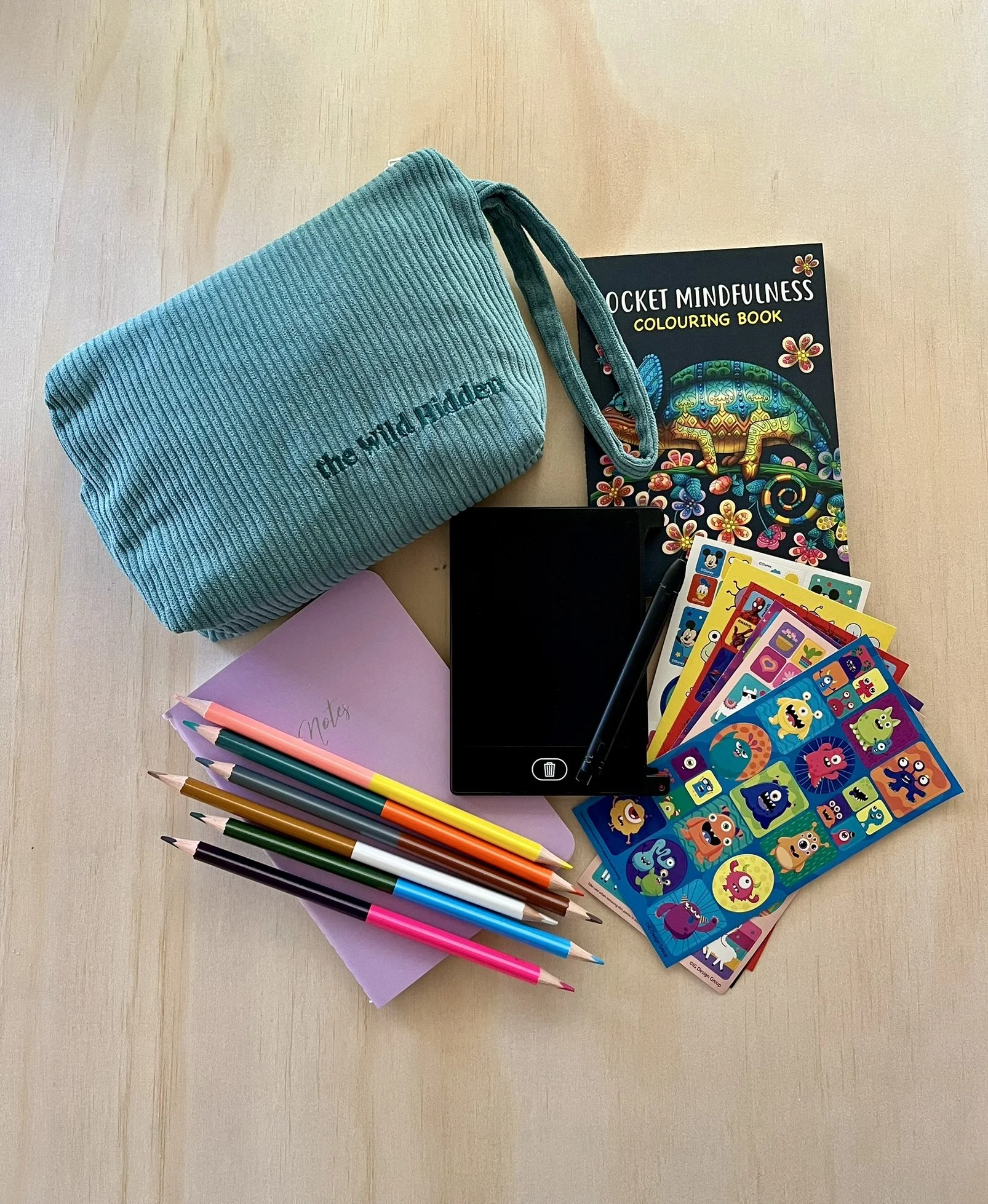 Mini Colouring Pack for Older Kids