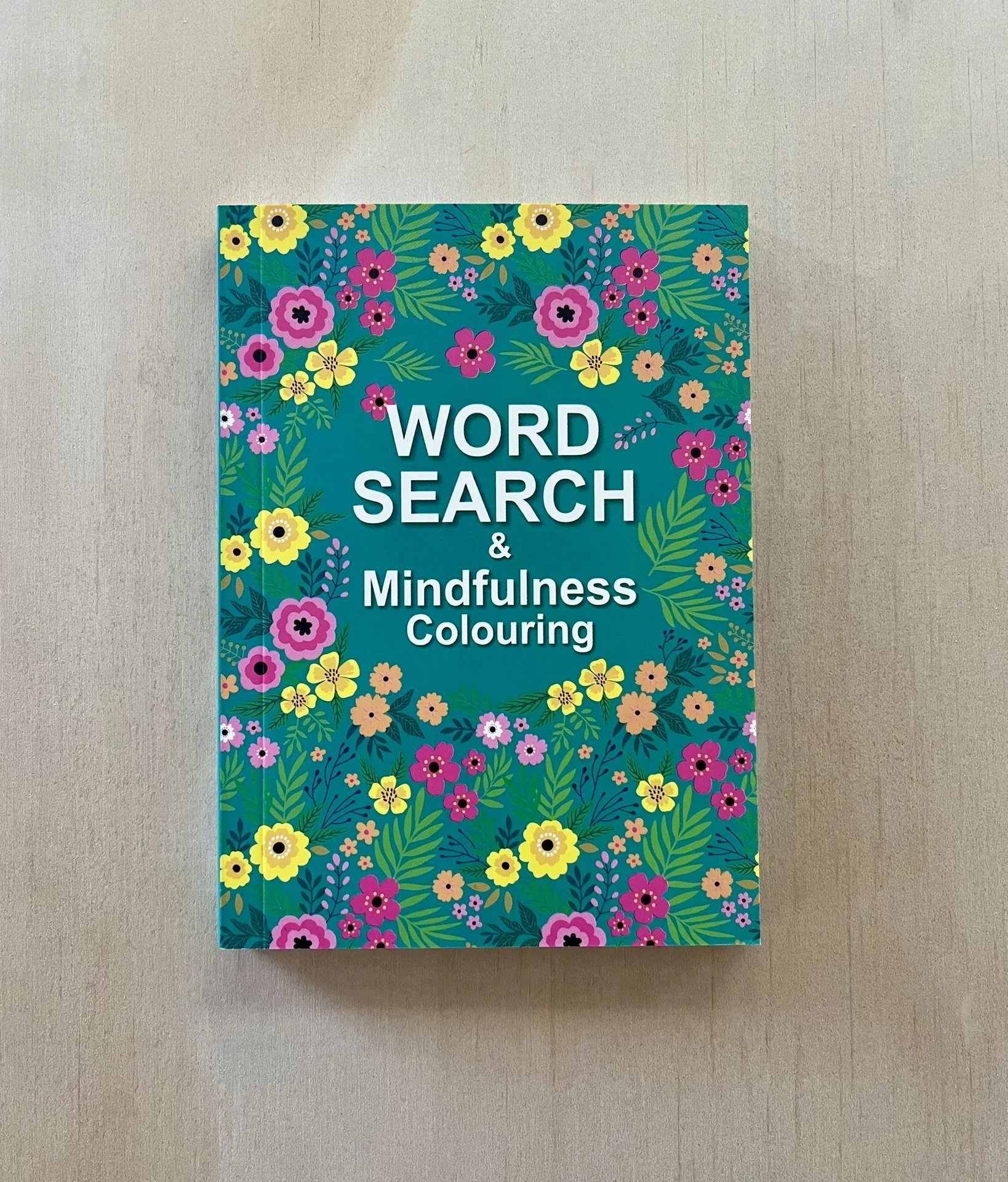 Word Search and Colouring Book