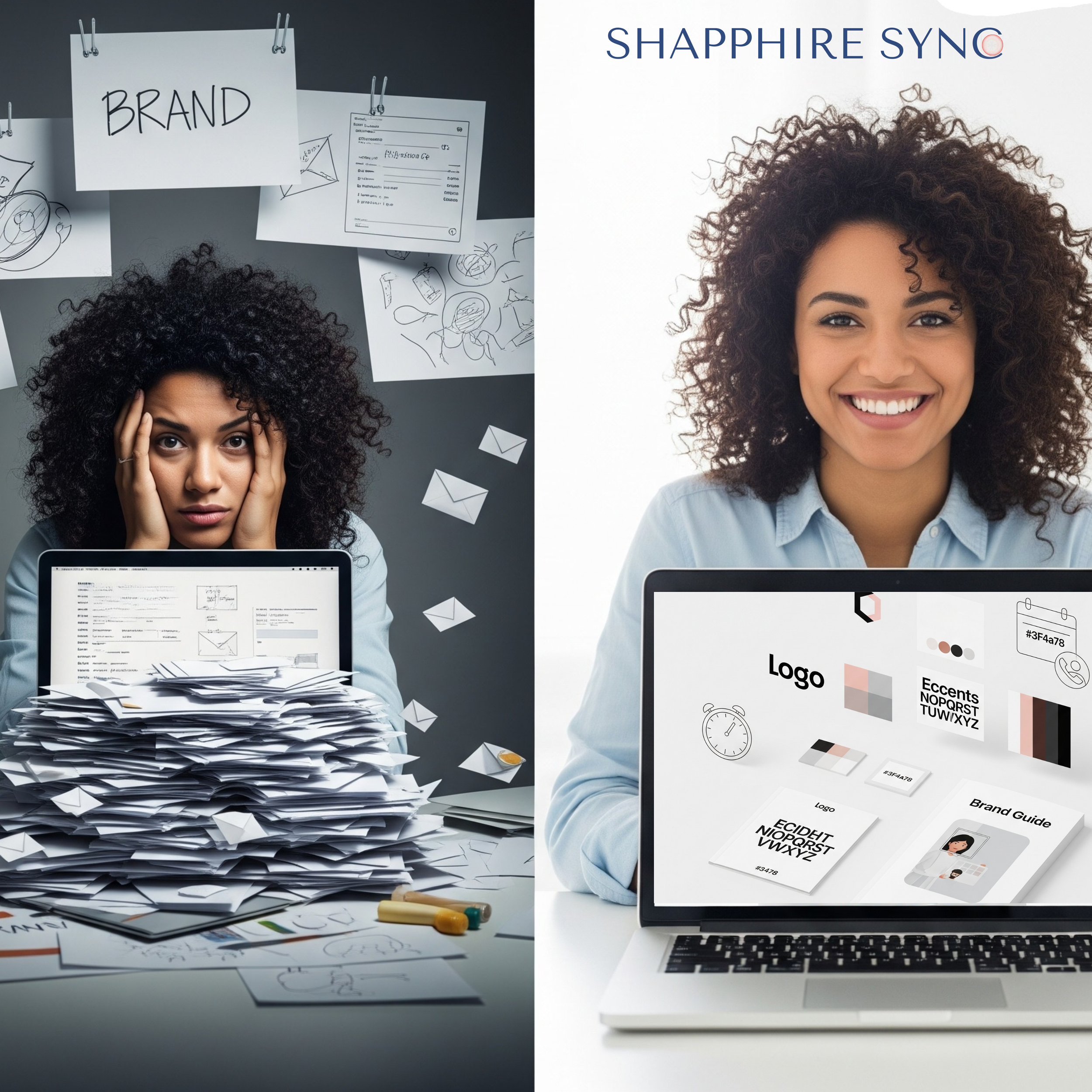 Shapphire Sync Brand Kit