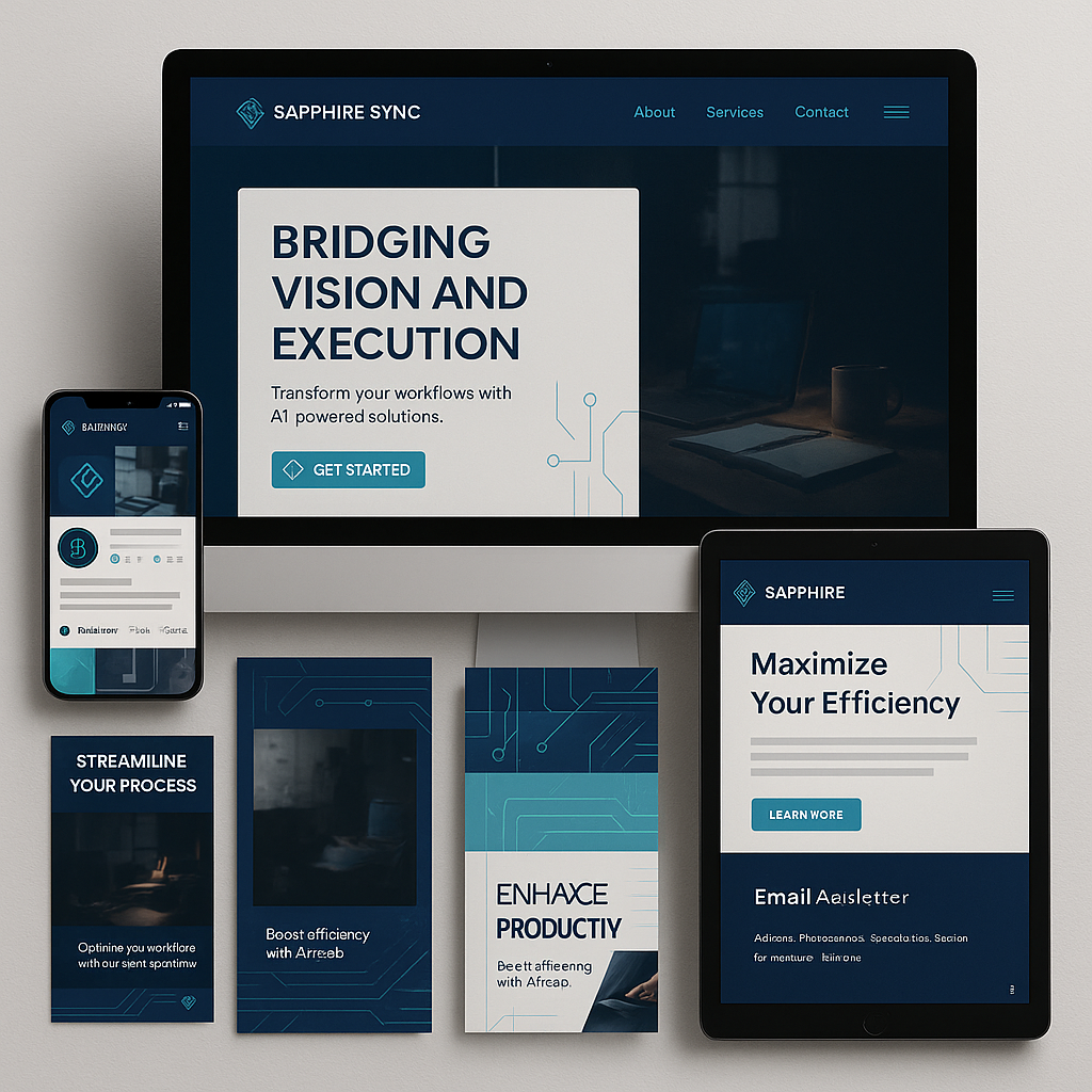 Shapphire Sync Brand Kit