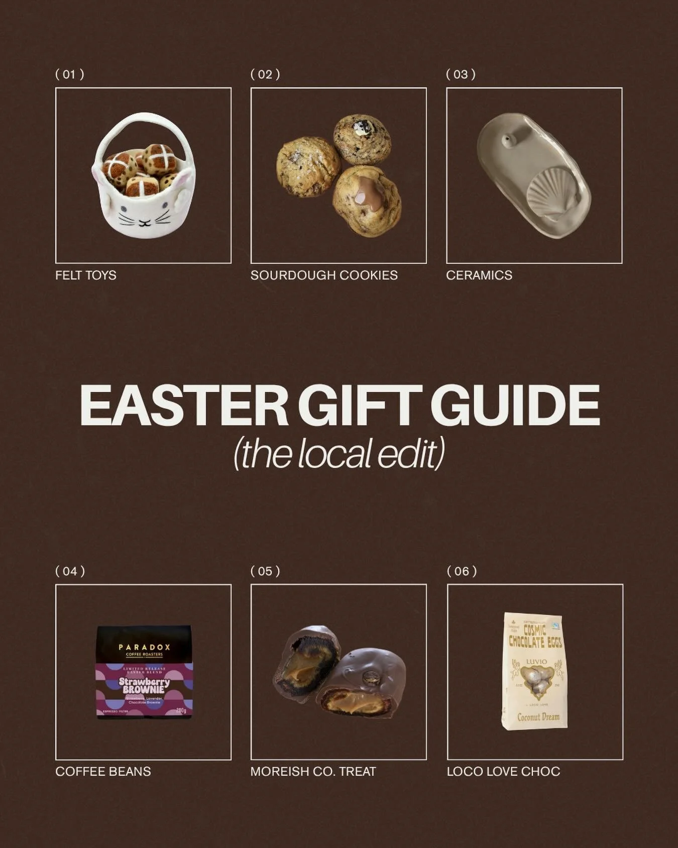 a curated collection of thoughtful Easter gifts 🤎
