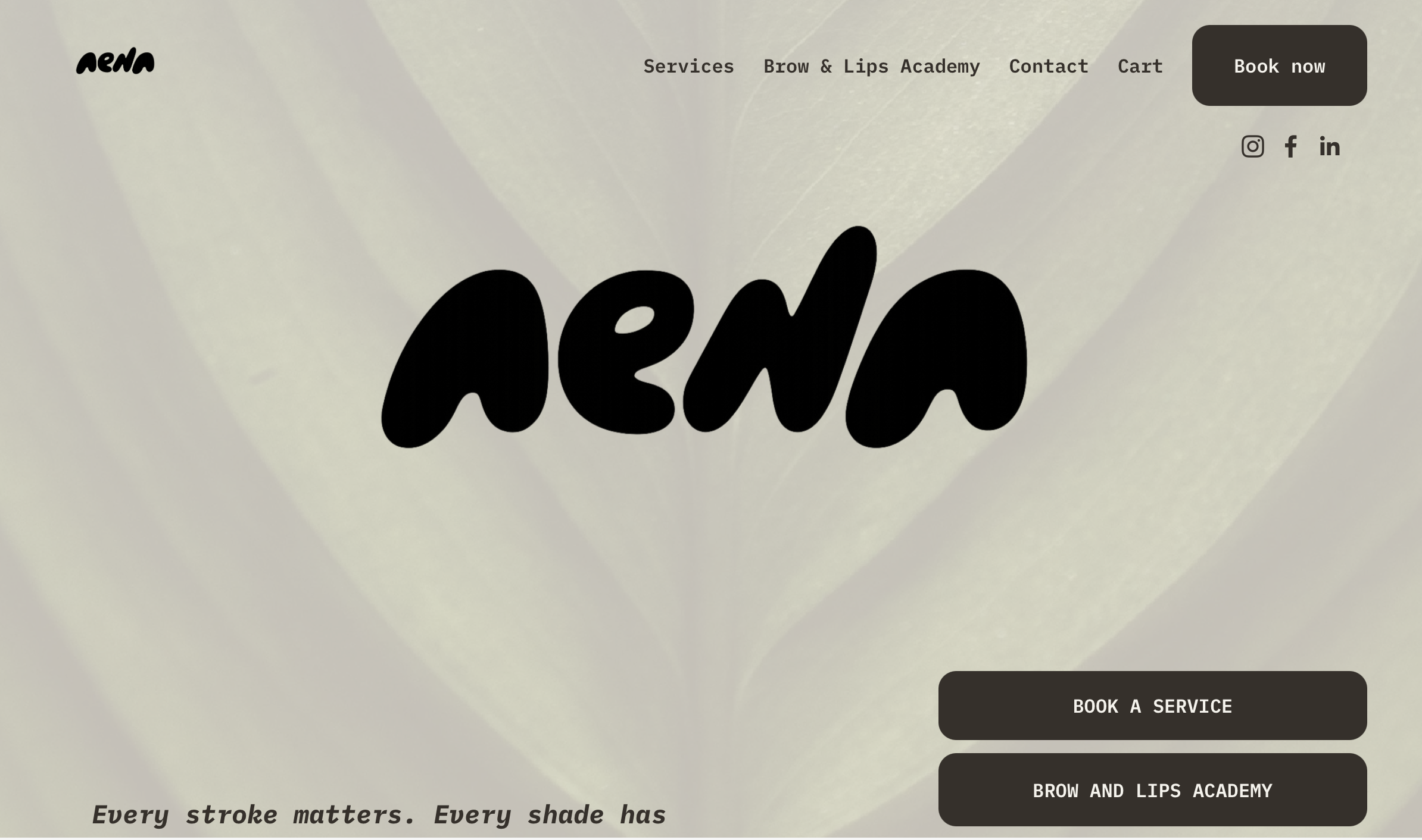 website for brow artist