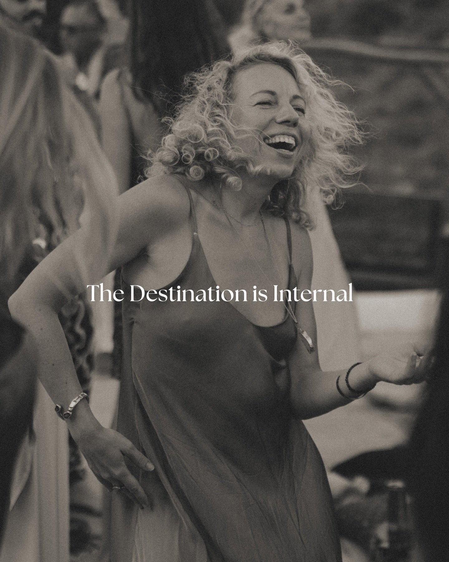 The destination will always be internal. No matter what phase of life you&rsquo;re in, no matter how far you travel or how much you build.

Always go in.
What&rsquo;s there to be polished into something brilliant? 
What&rsquo;s there to be healed? 
W