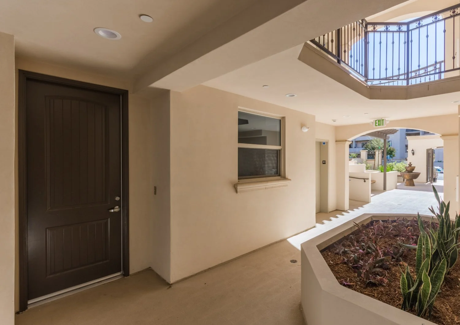 Finished entry and hallway — construction company near me project Glendale California — Crystal Peak Construction Inc.