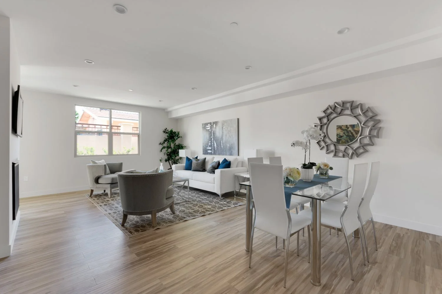 Los Angeles flooring contractor - wood panel flooring installation