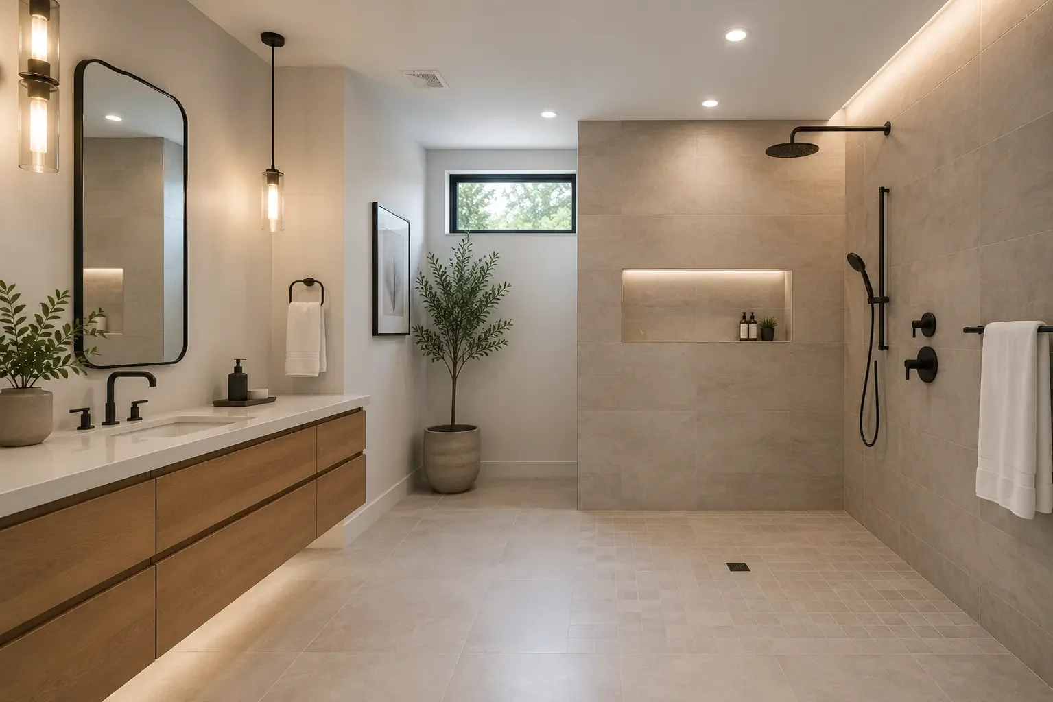 Modern Bathroom Remodel in Los Angeles 