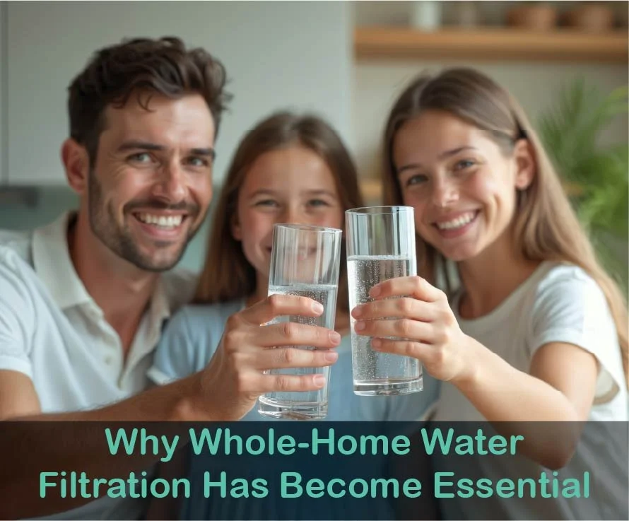 Why Whole-Home Water Filtration Has Become Essential