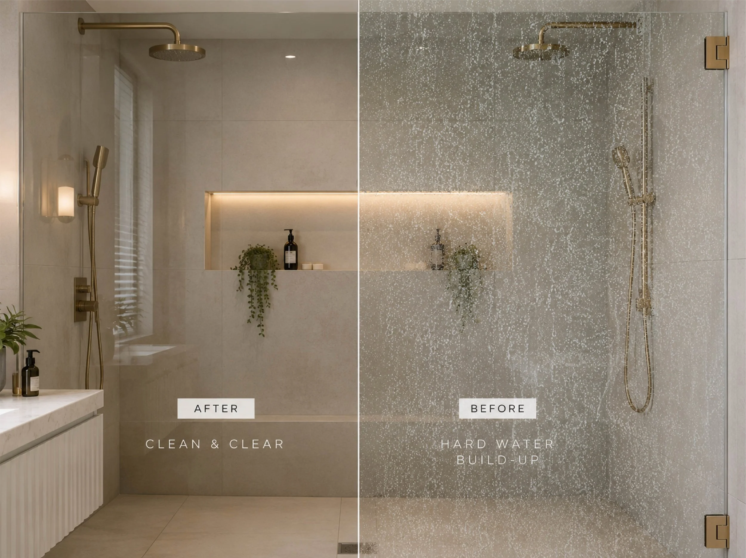 Enjoy cleaner showers with filtered water from a ClearHaven whole-home water filtration system in Perth.