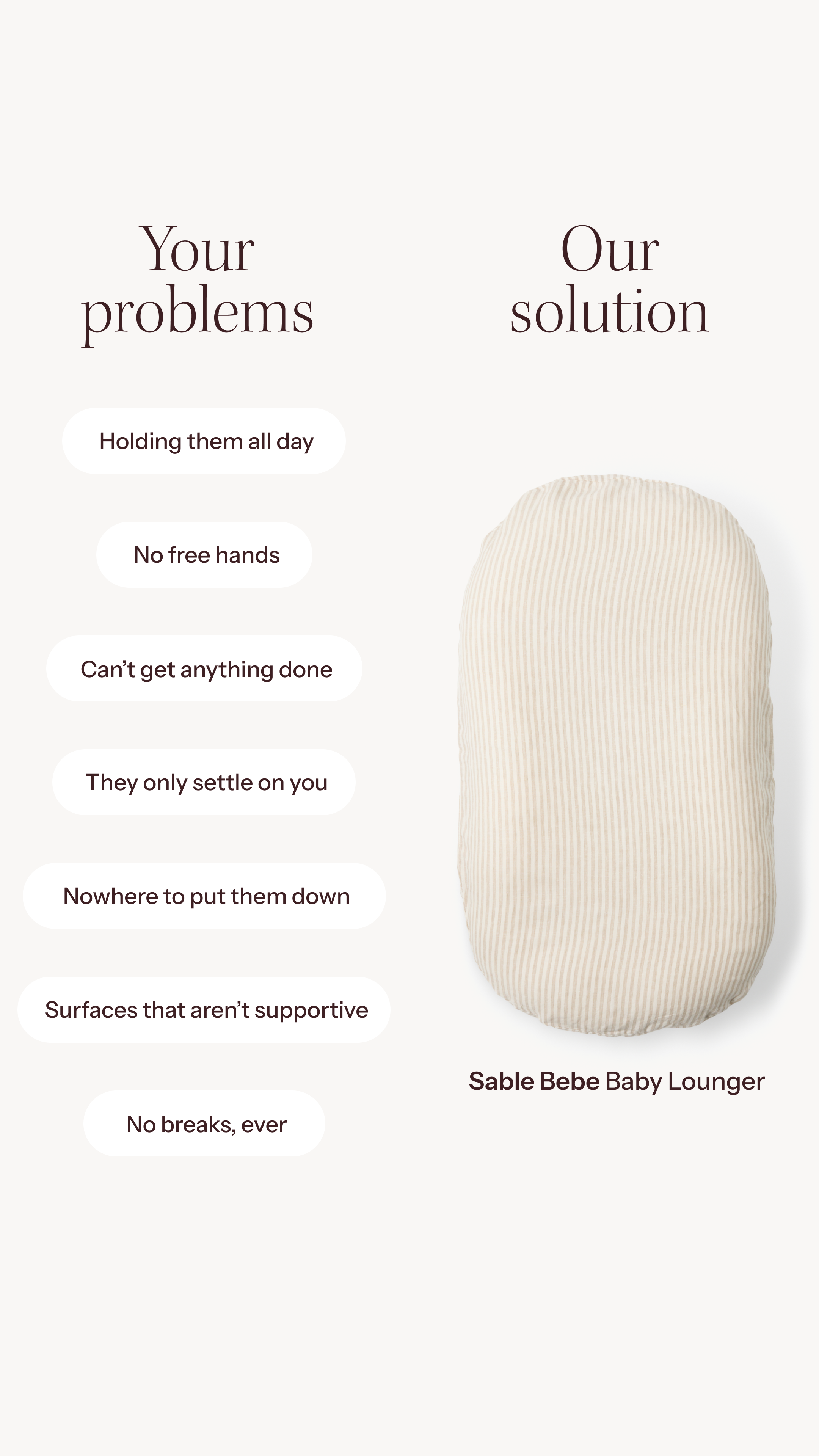 Sable Bebe Ads