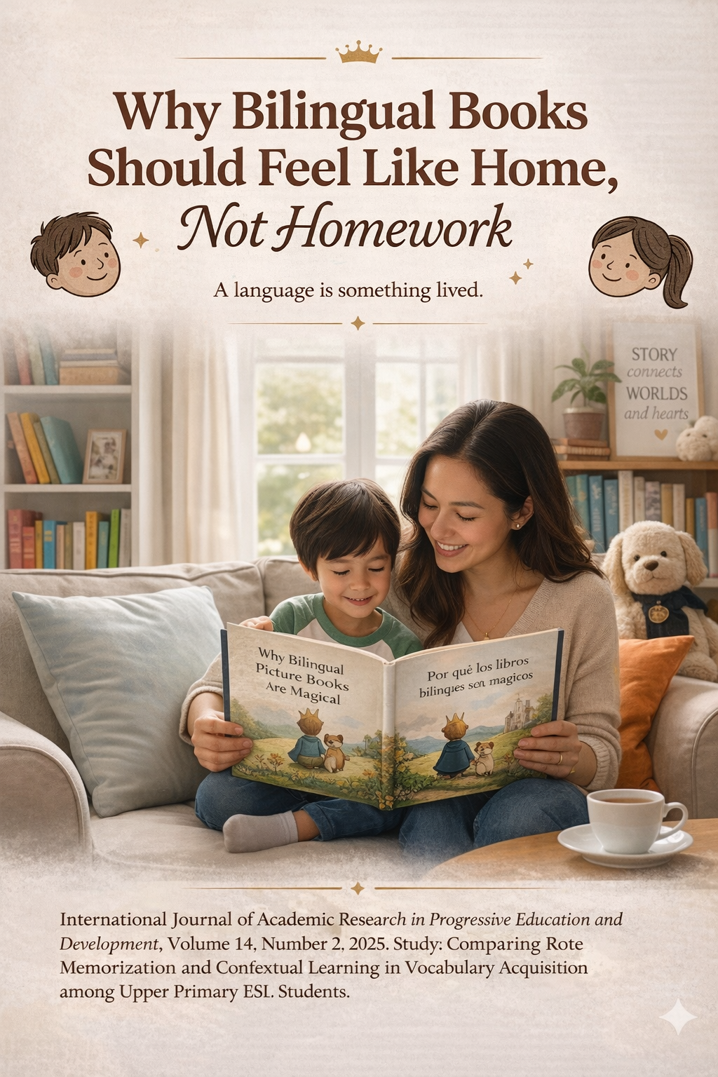 Why Bilingual Books Should Feel Like Home, Not Homework