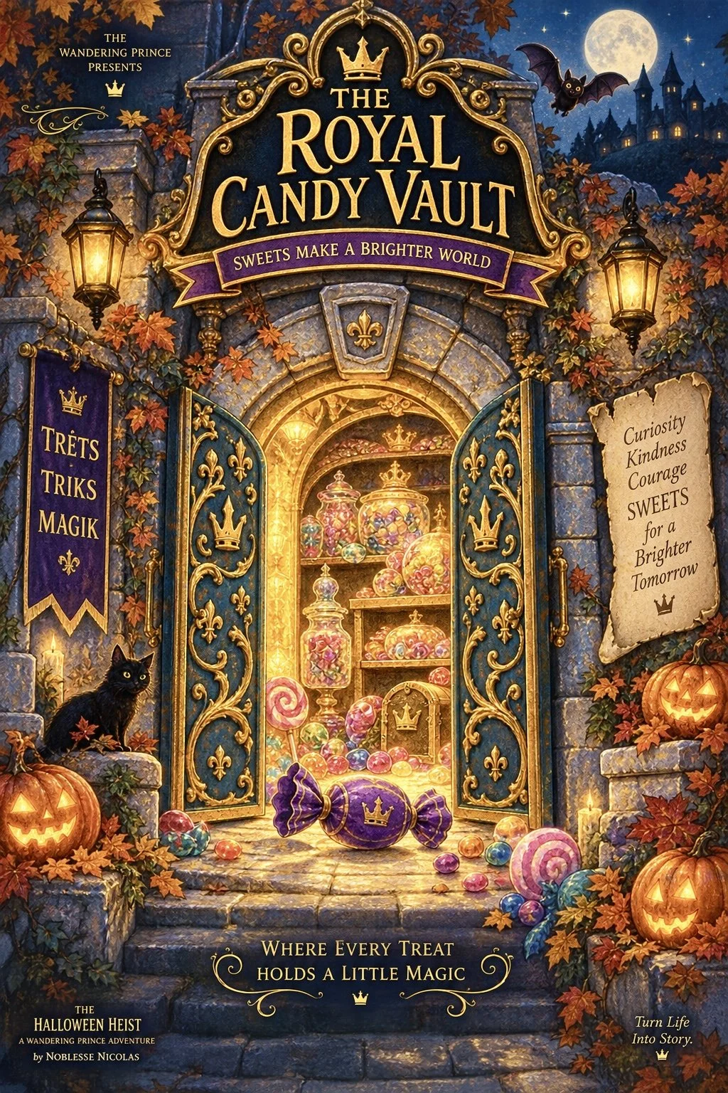 The Royal Candy Vault — Wandering Prince Poster