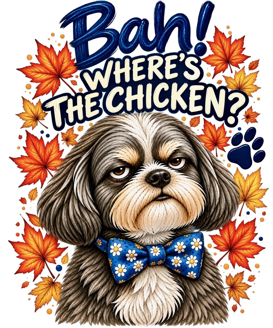 Bah! Where's the Chicken? — Duke Roscoe Poster